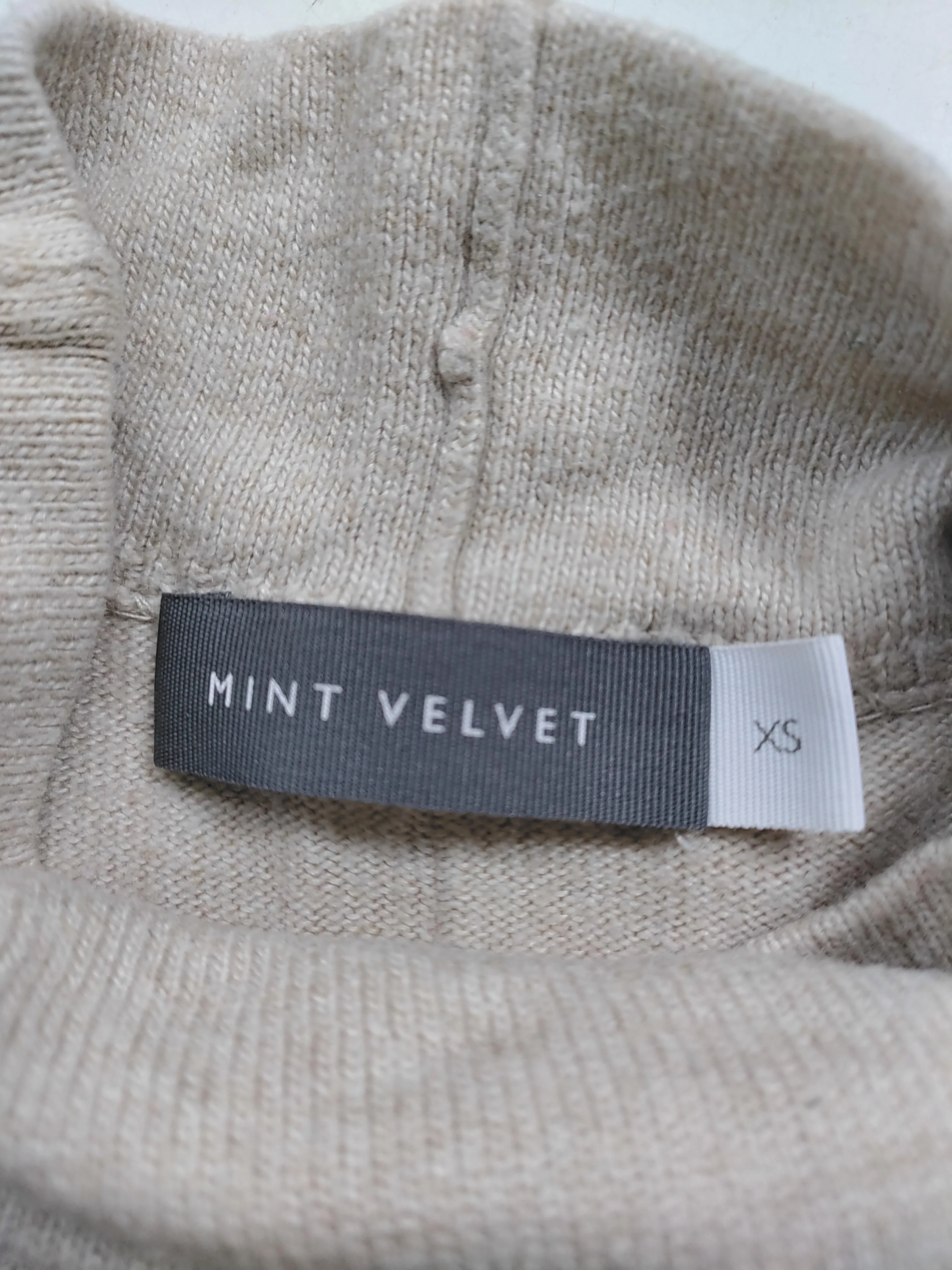 Mint Velvet Women's Jumper XS Cream Cotton - Image 5