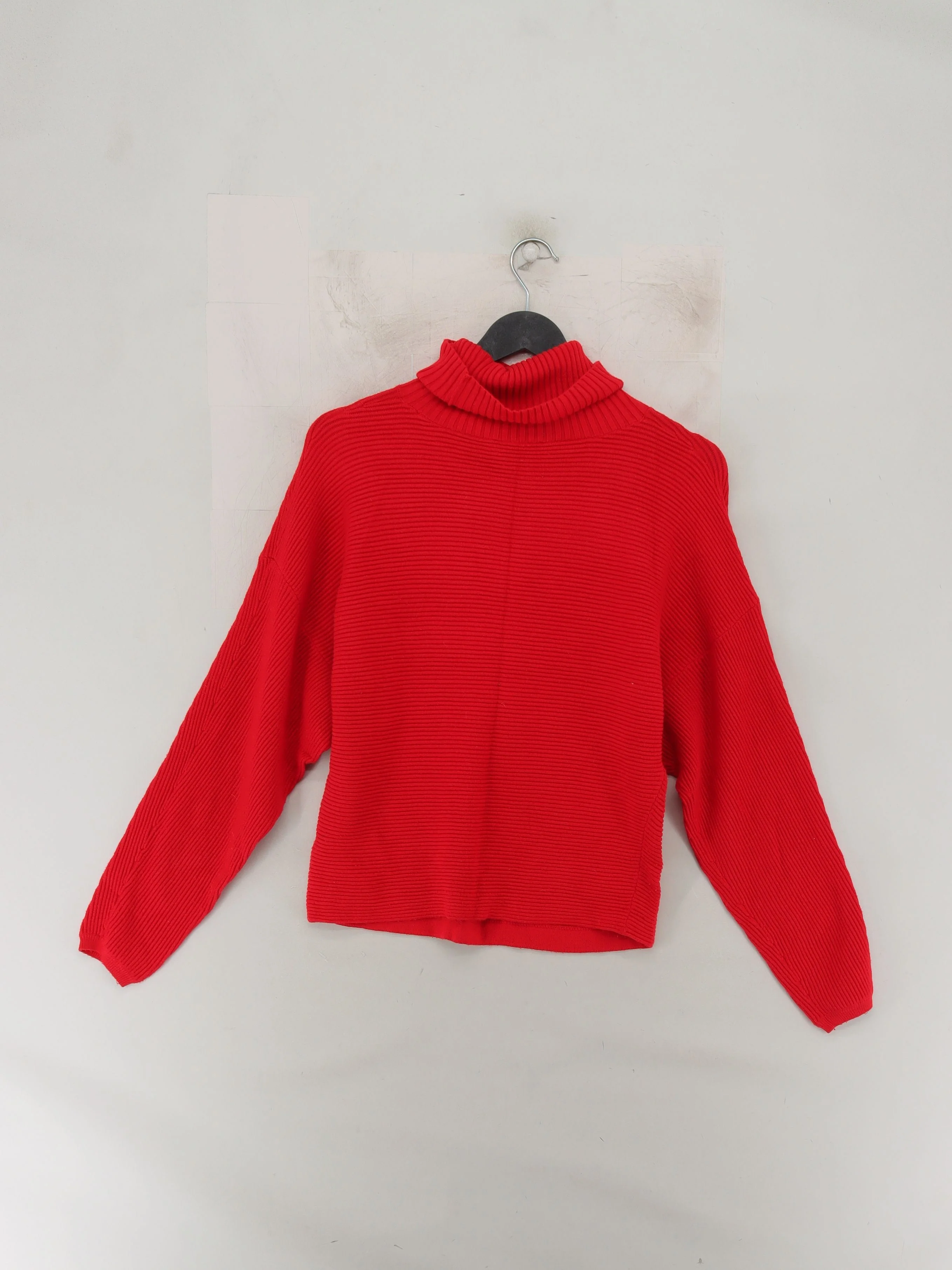 Mint Velvet Women's Jumper XS Red Viscose with Polyamide Roll Neck Pullover - Image 2