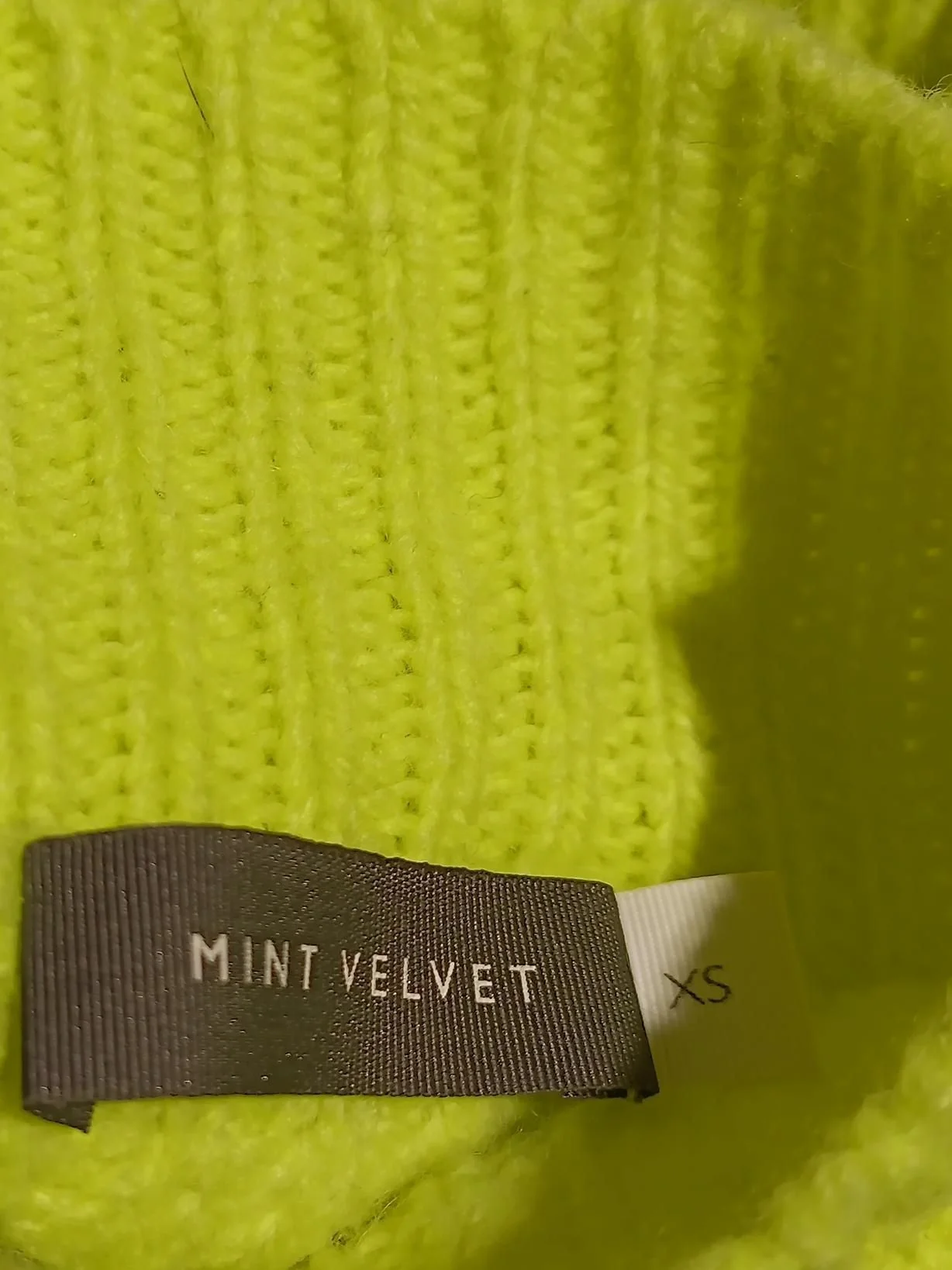 Mint Velvet Women's Jumper XS Yellow Wool - Image 5