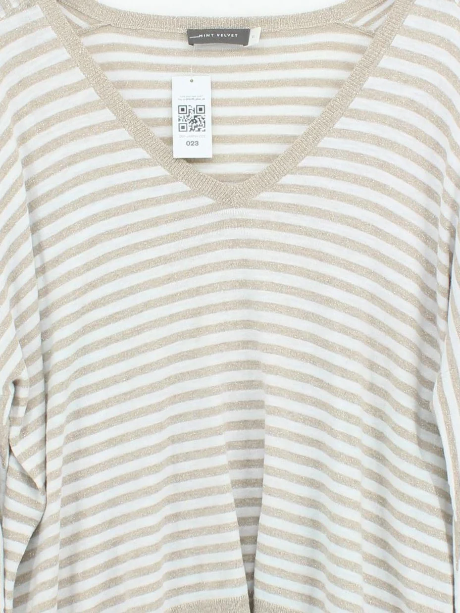 Mint Velvet Women's Jumper XXL Multi Cotton with Polyester, Other Pullover - Image 3
