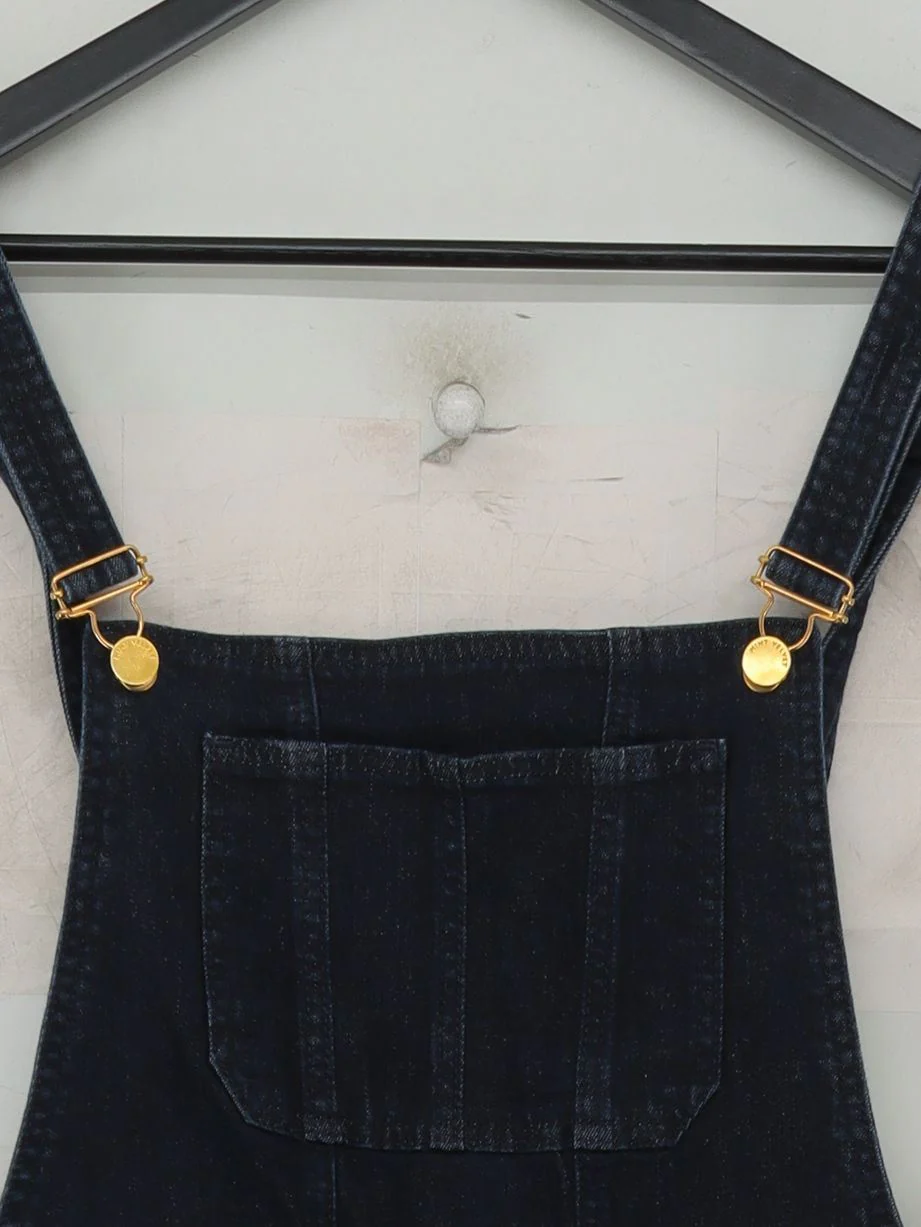 Mint Velvet Women's Jumpsuit UK 14 Blue Cotton with Elastane Straight Jumpsuit - Image 3