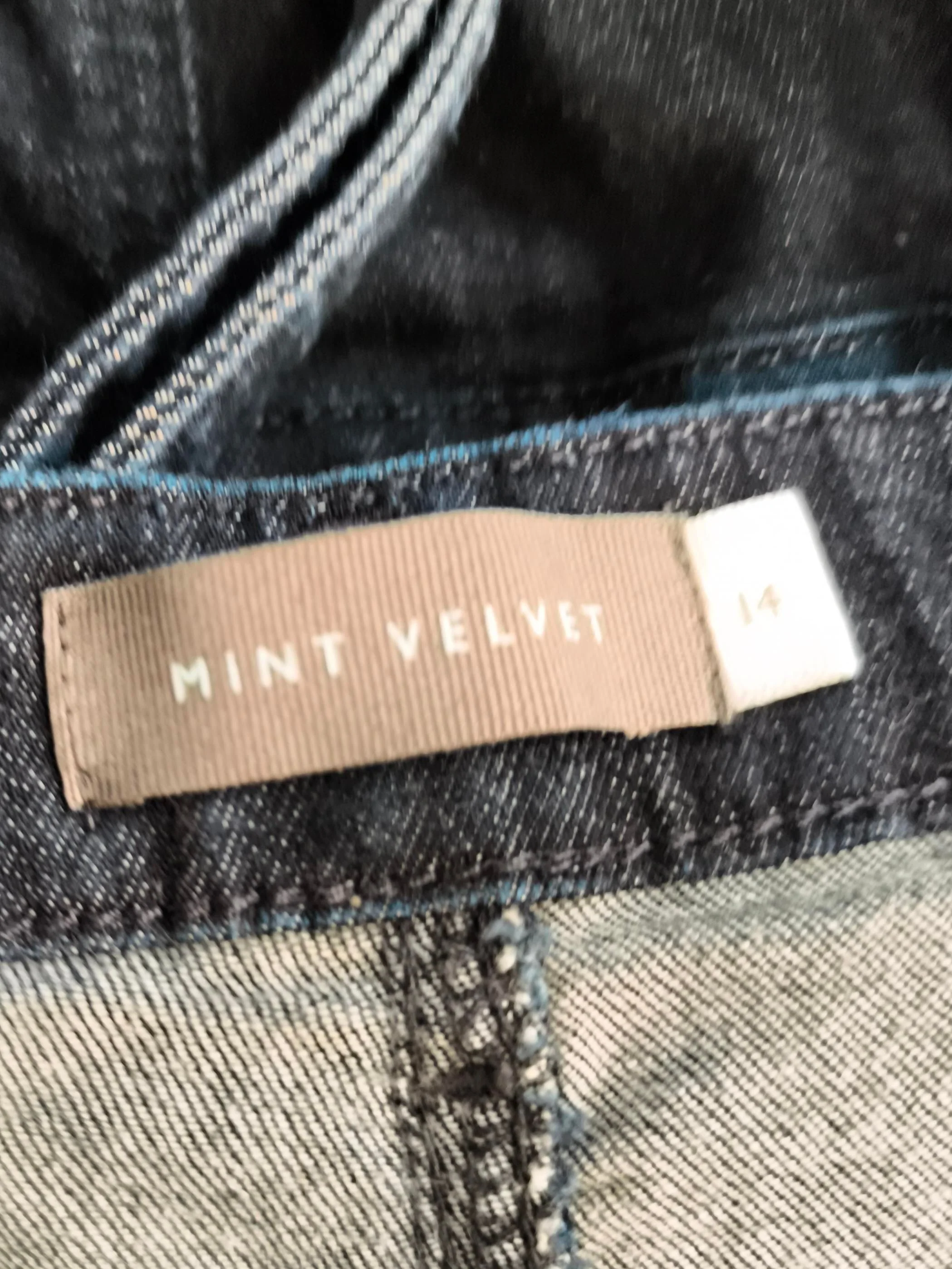 Mint Velvet Women's Jumpsuit UK 14 Blue Cotton with Elastane Straight Jumpsuit - Image 5