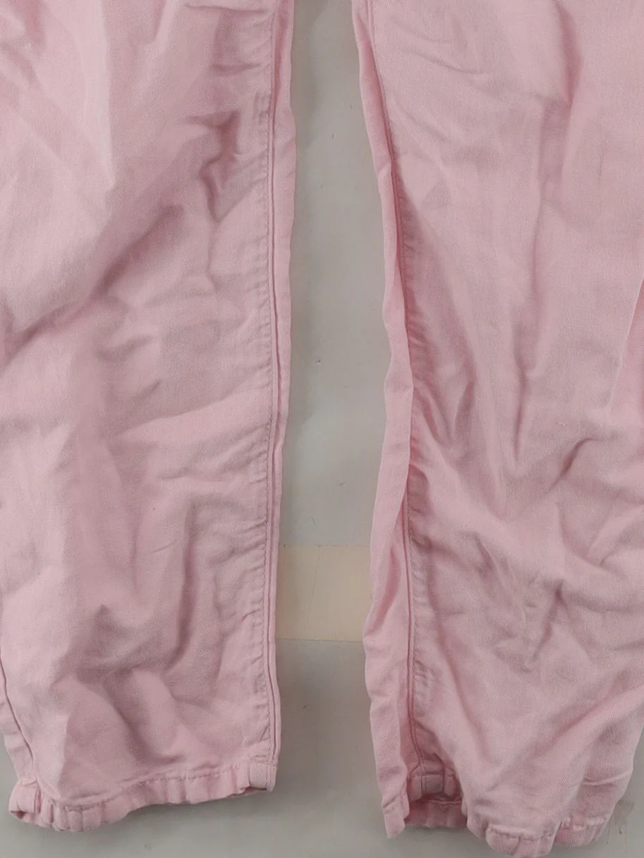 Mint Velvet Women's Jumpsuit UK 14 Pink Linen with Cotton Straight Jumpsuit - Image 4
