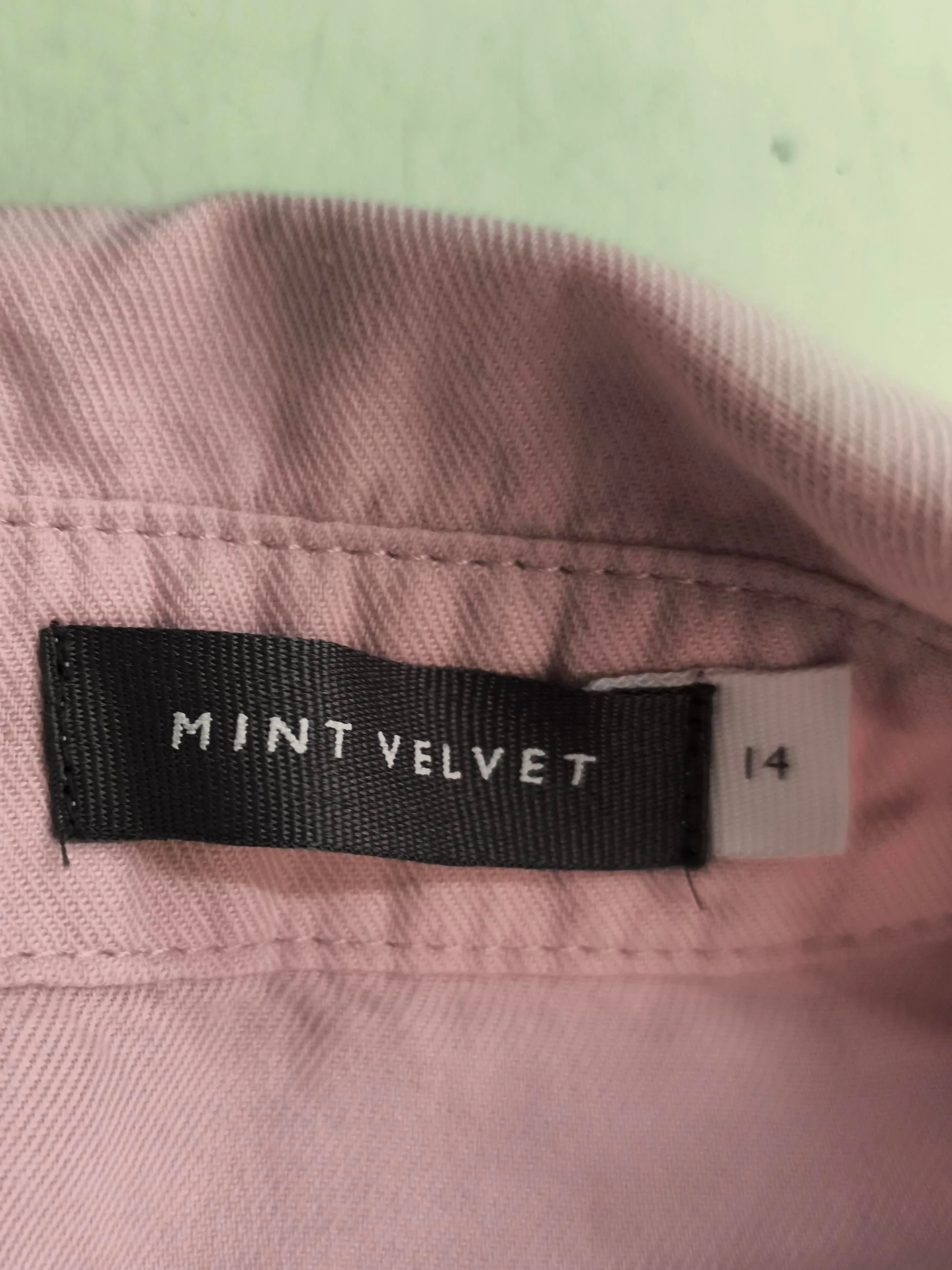 Mint Velvet Women's Jumpsuit UK 14 Pink Linen with Cotton Straight Jumpsuit - Image 5