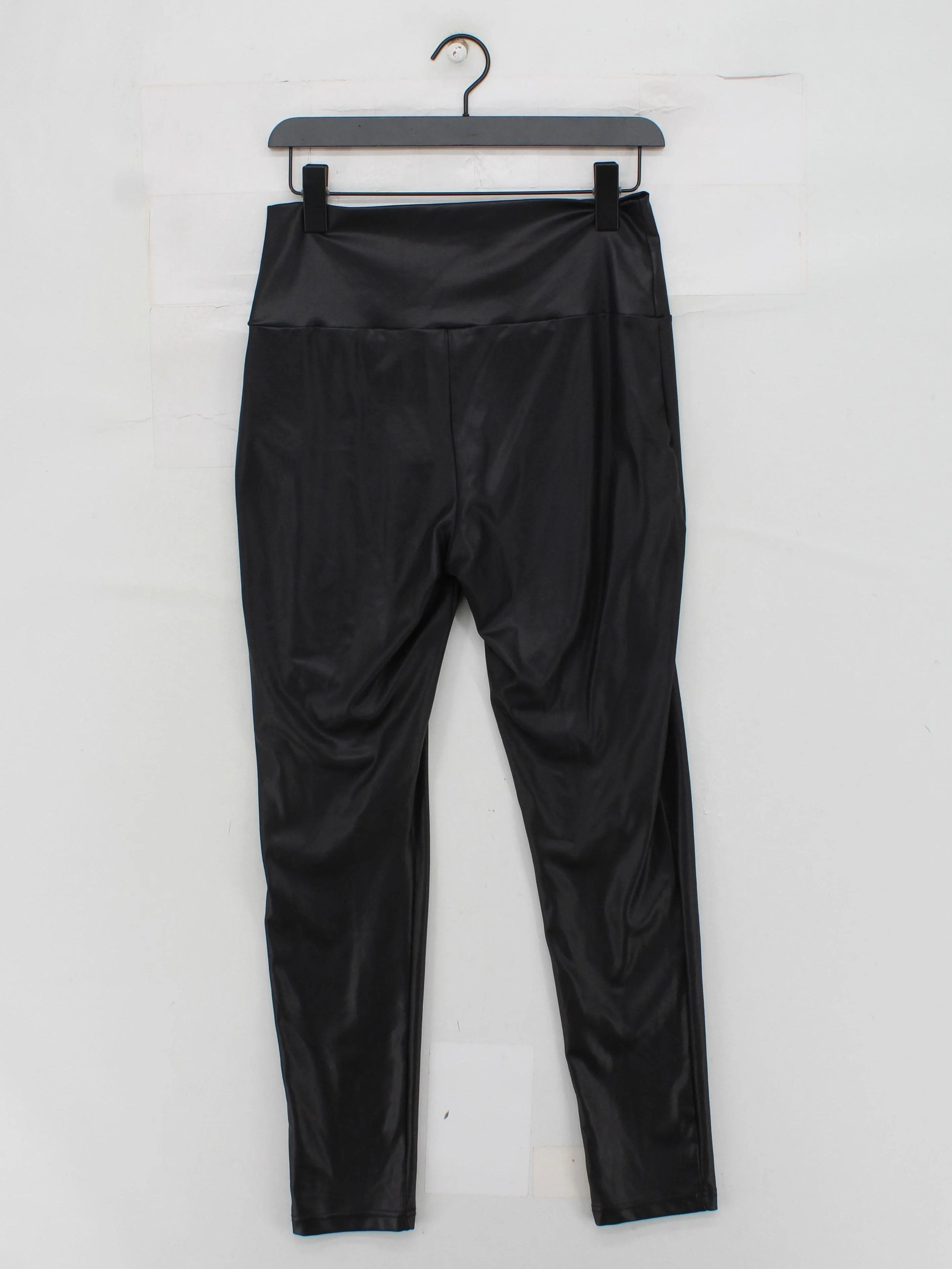 Mint Velvet Women's Leggings L Black Polyester with Elastane Full length - Image 2