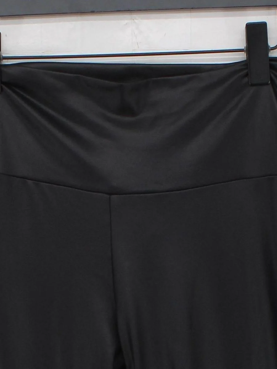Mint Velvet Women's Leggings L Black Polyester with Elastane Full length - Image 3