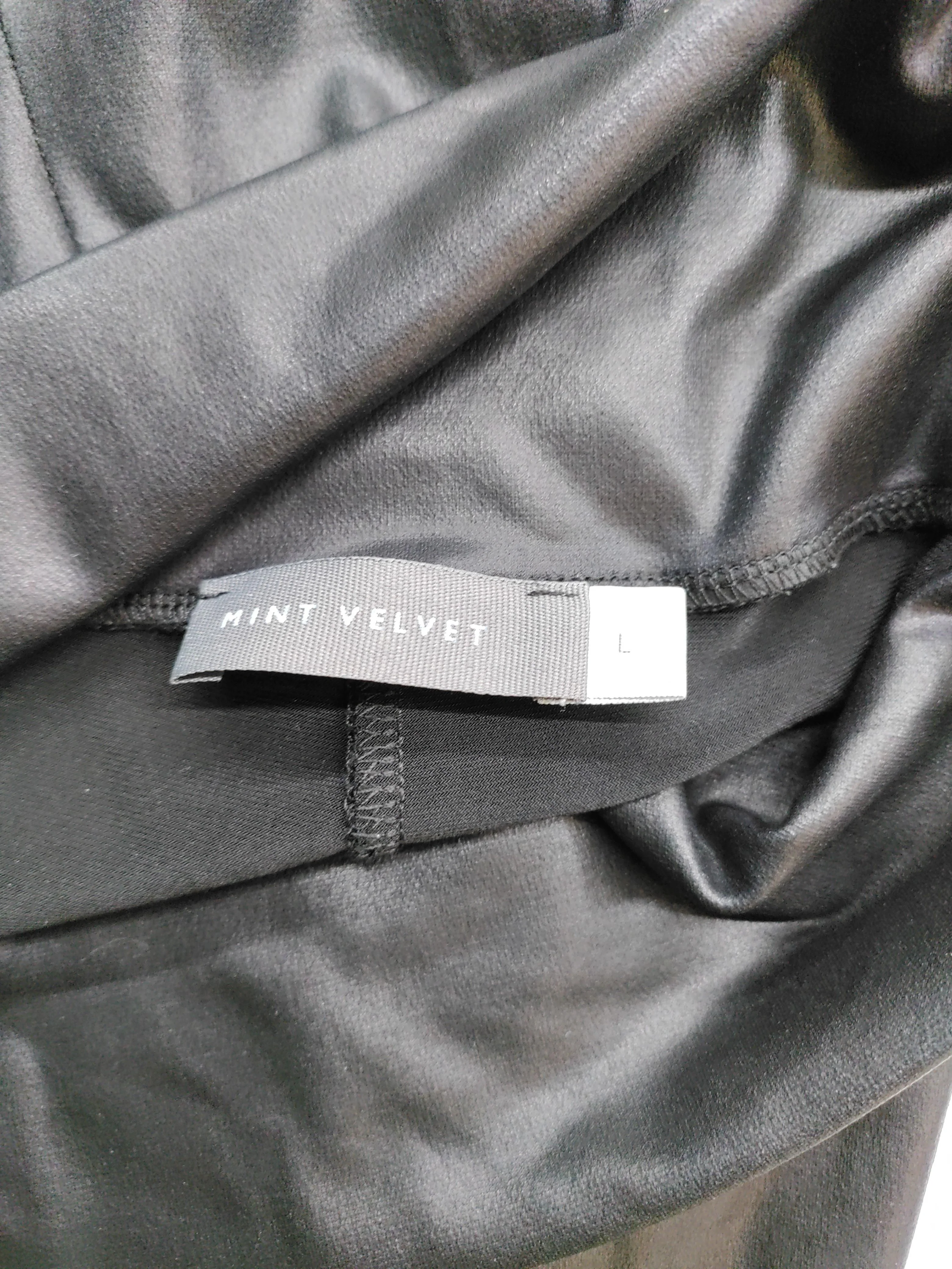 Mint Velvet Women's Leggings L Black Polyester with Elastane Full length - Image 5