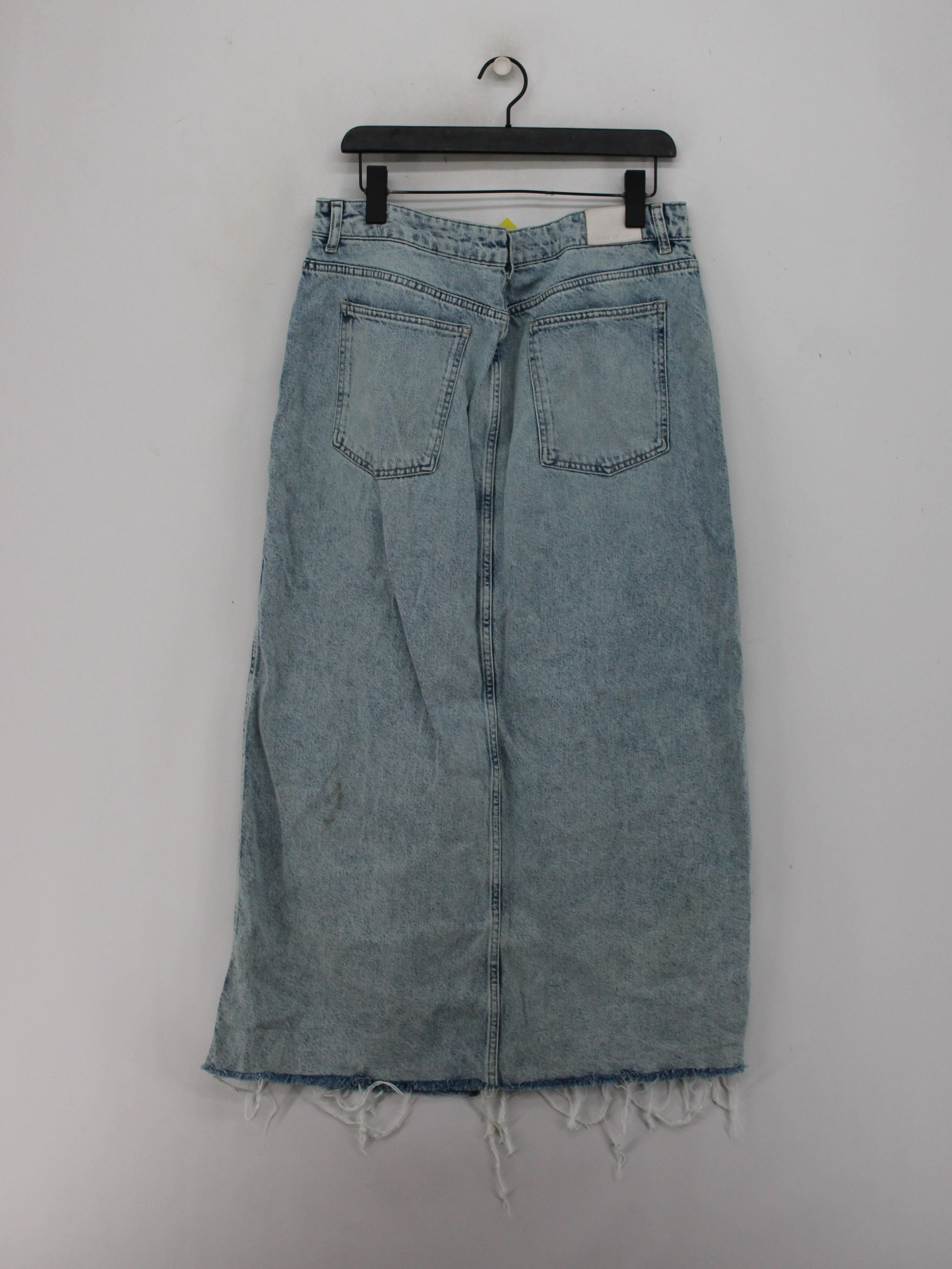 Mint Velvet Women's Maxi Skirt UK 18 Blue 100% Cotton Long Maxi - Image 2