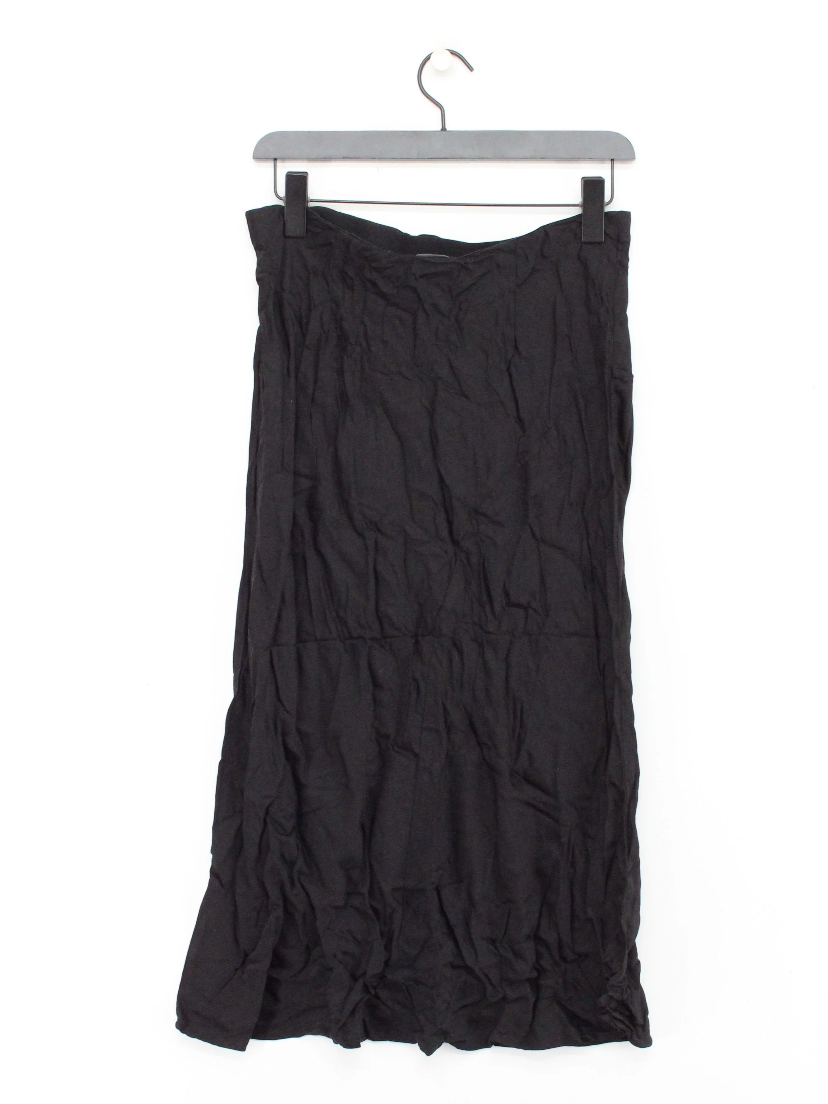 Mint Velvet Women's Midi Skirt M Black 100% Viscose Midi Straight & Pencil - Image 2