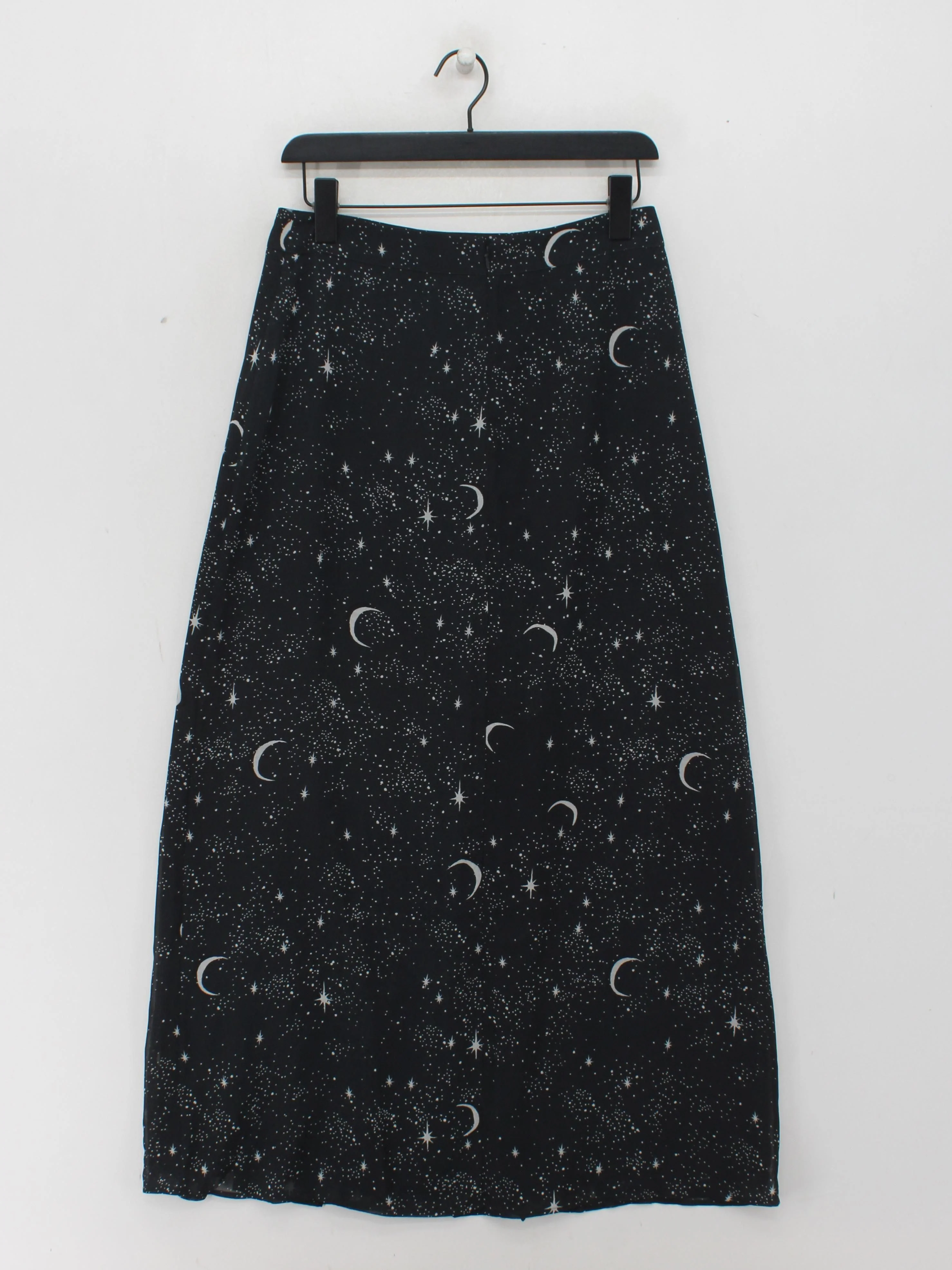 Mint Velvet Women's Midi Skirt UK 10 Black 100% Polyester Midi A-Line - Image 2