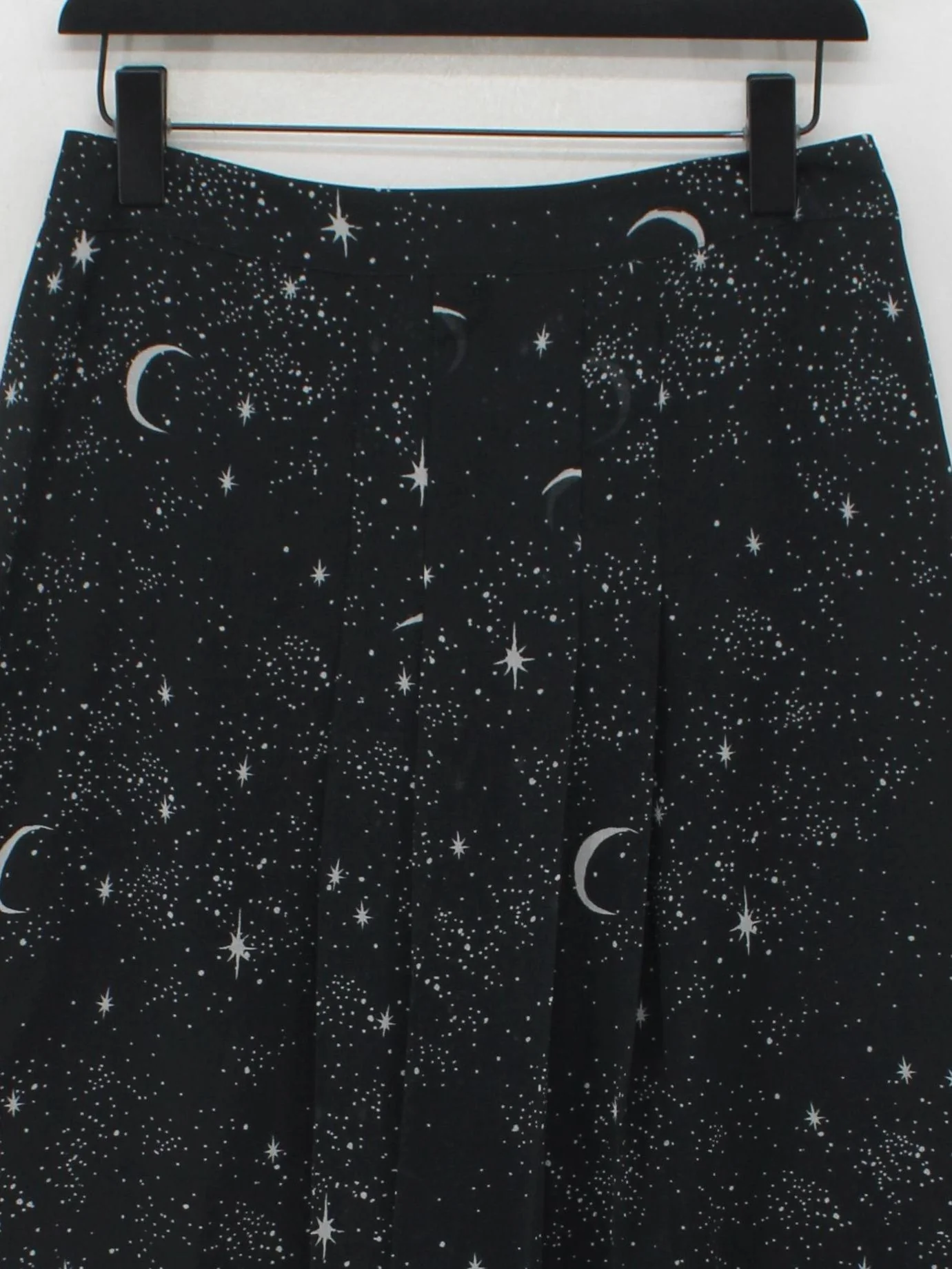 Mint Velvet Women's Midi Skirt UK 10 Black 100% Polyester Midi A-Line - Image 3