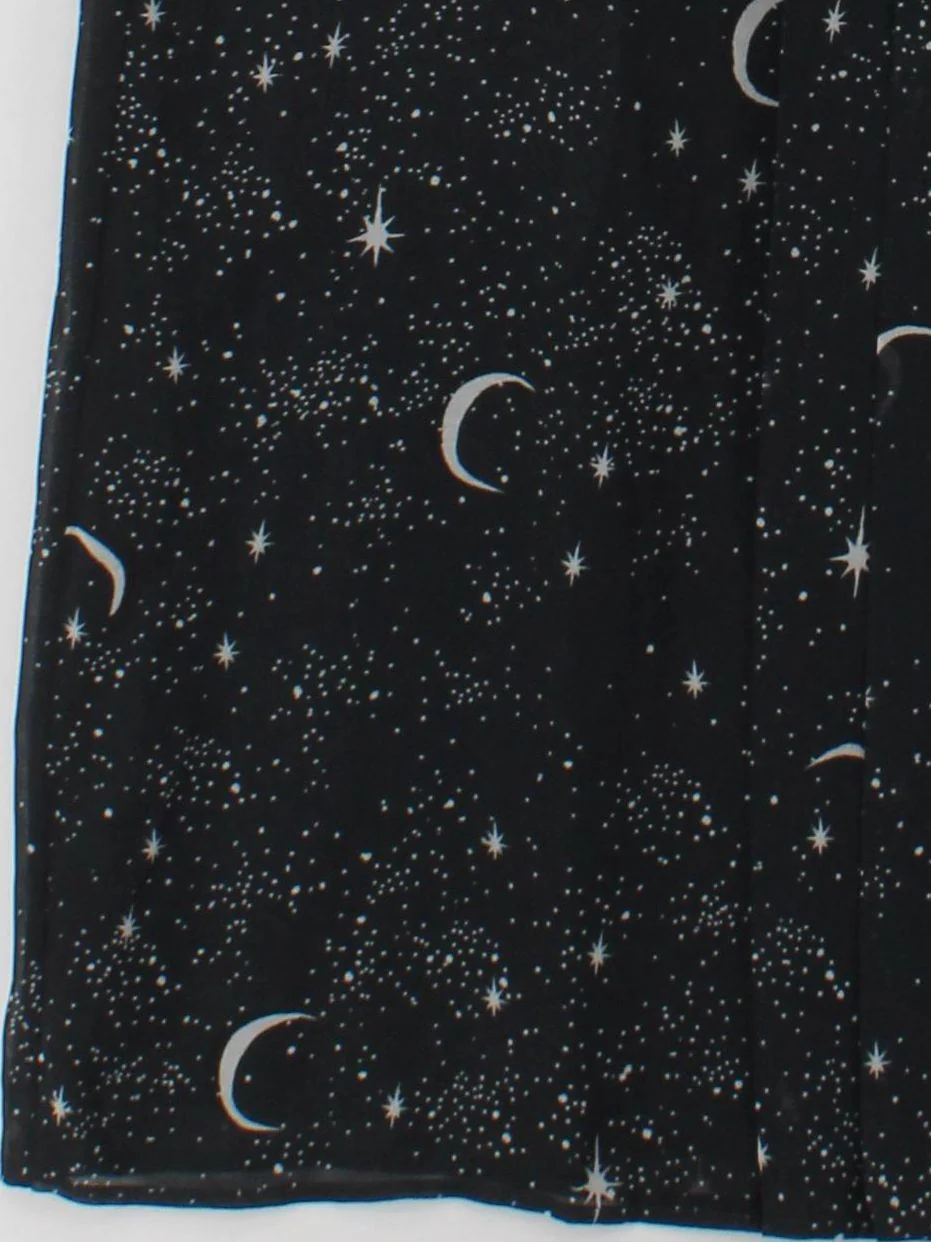 Mint Velvet Women's Midi Skirt UK 10 Black 100% Polyester Midi A-Line - Image 4