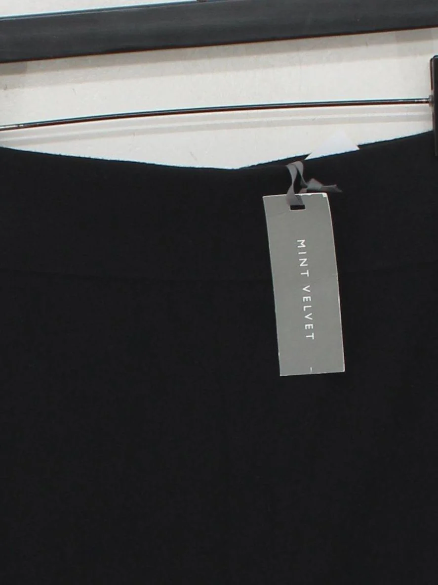 Mint Velvet Women's Midi Skirt UK 10 Black Cotton - Image 3