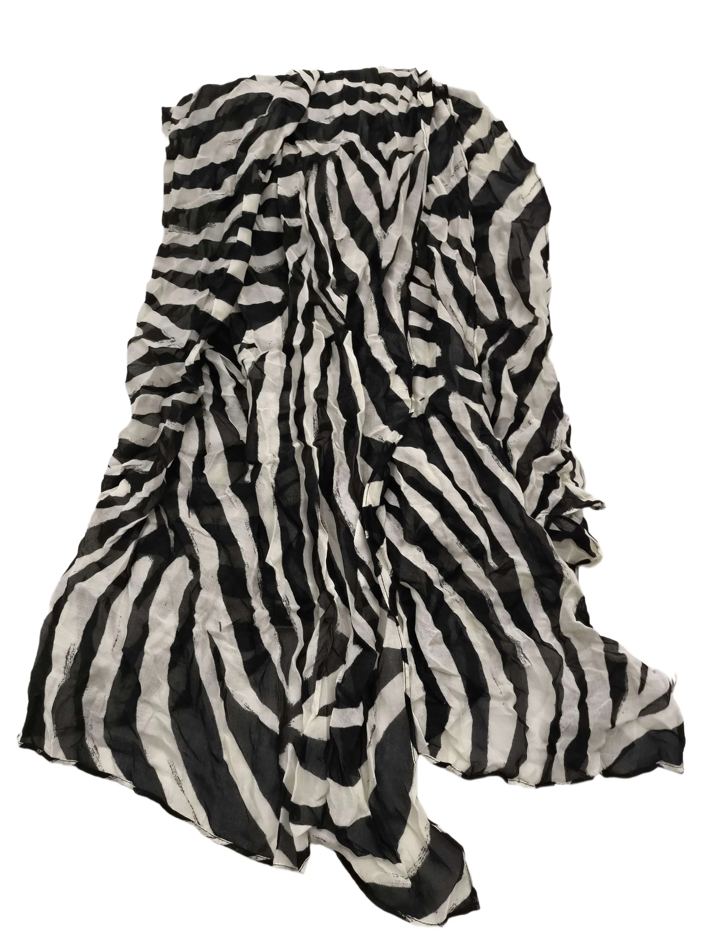 Mint Velvet Women's Scarf Multi Animal Print 100% Viscose Rectangle Scarf