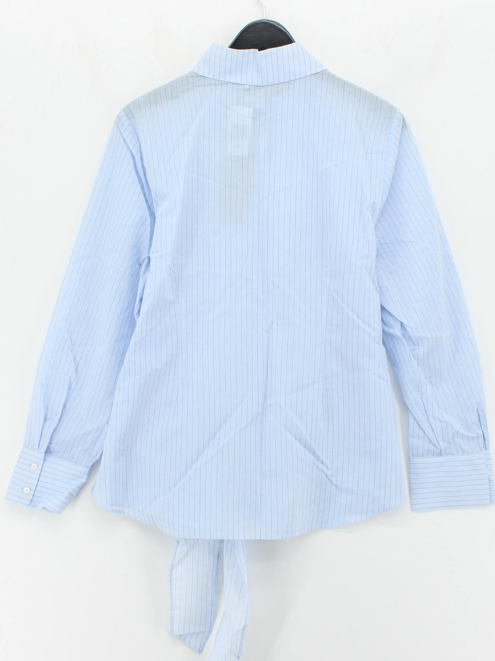 Mint Velvet Women's Shirt UK 12 Blue Cotton with Polyamide Basic New with tags - Image 2