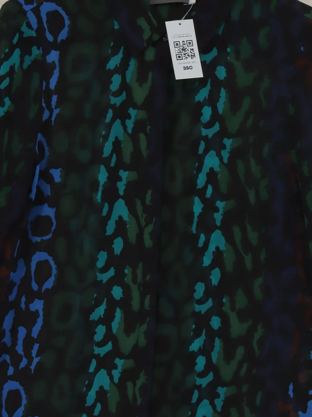 Mint Velvet Women's Shirt UK 12 Multi 100% Polyester Basic - Image 3
