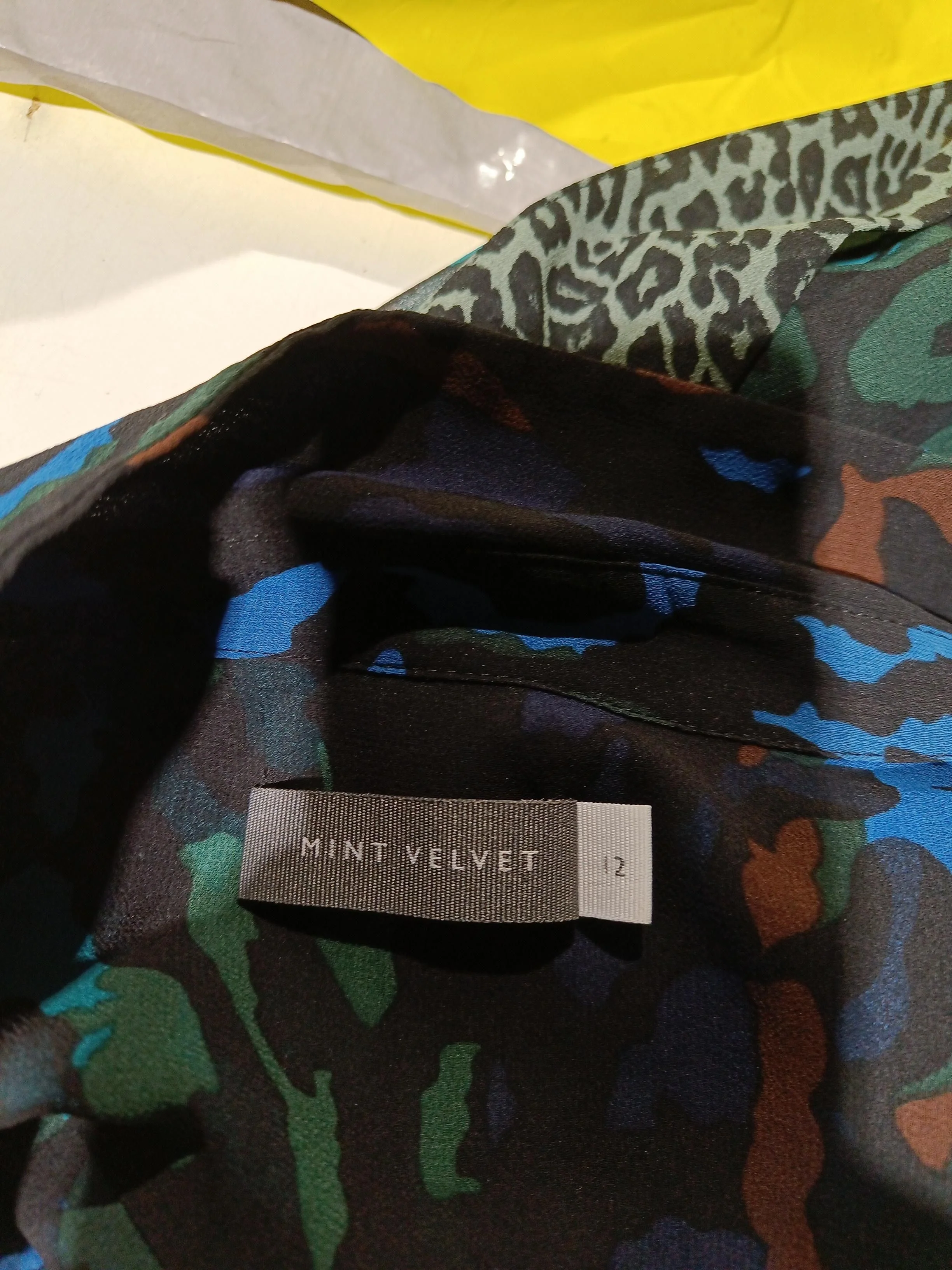 Mint Velvet Women's Shirt UK 12 Multi 100% Polyester Basic - Image 5