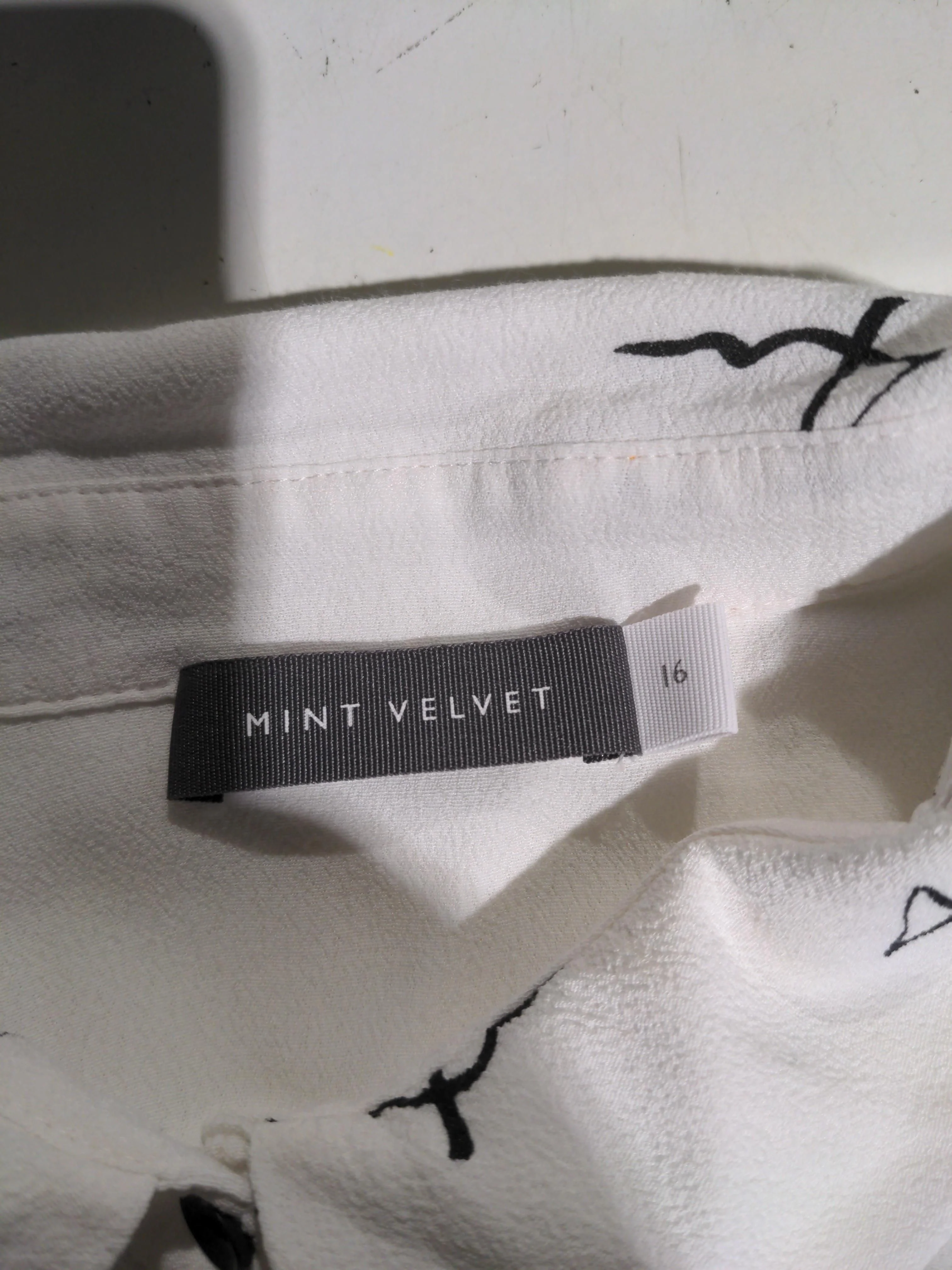 Mint Velvet Women's Shirt UK 16 White 100% Other Basic - Image 6
