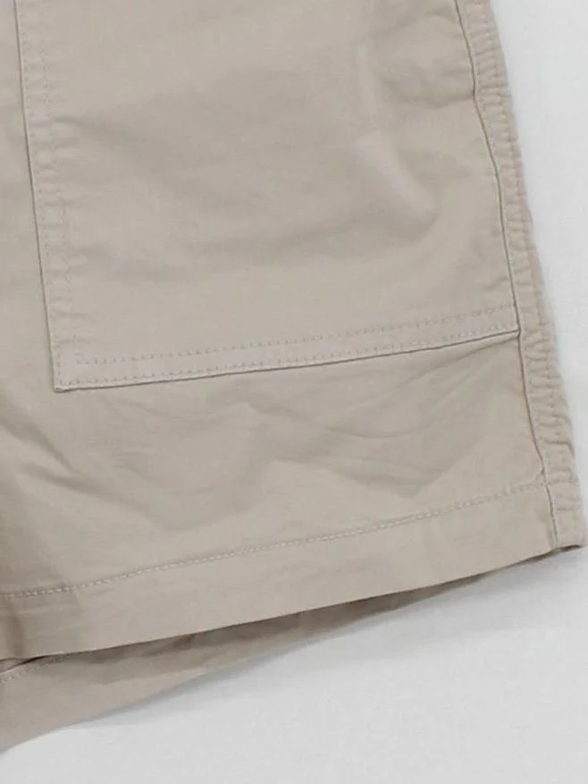 Mint Velvet Women's Shorts UK 12 Cream Cotton with Elastane Cargo - Image 4