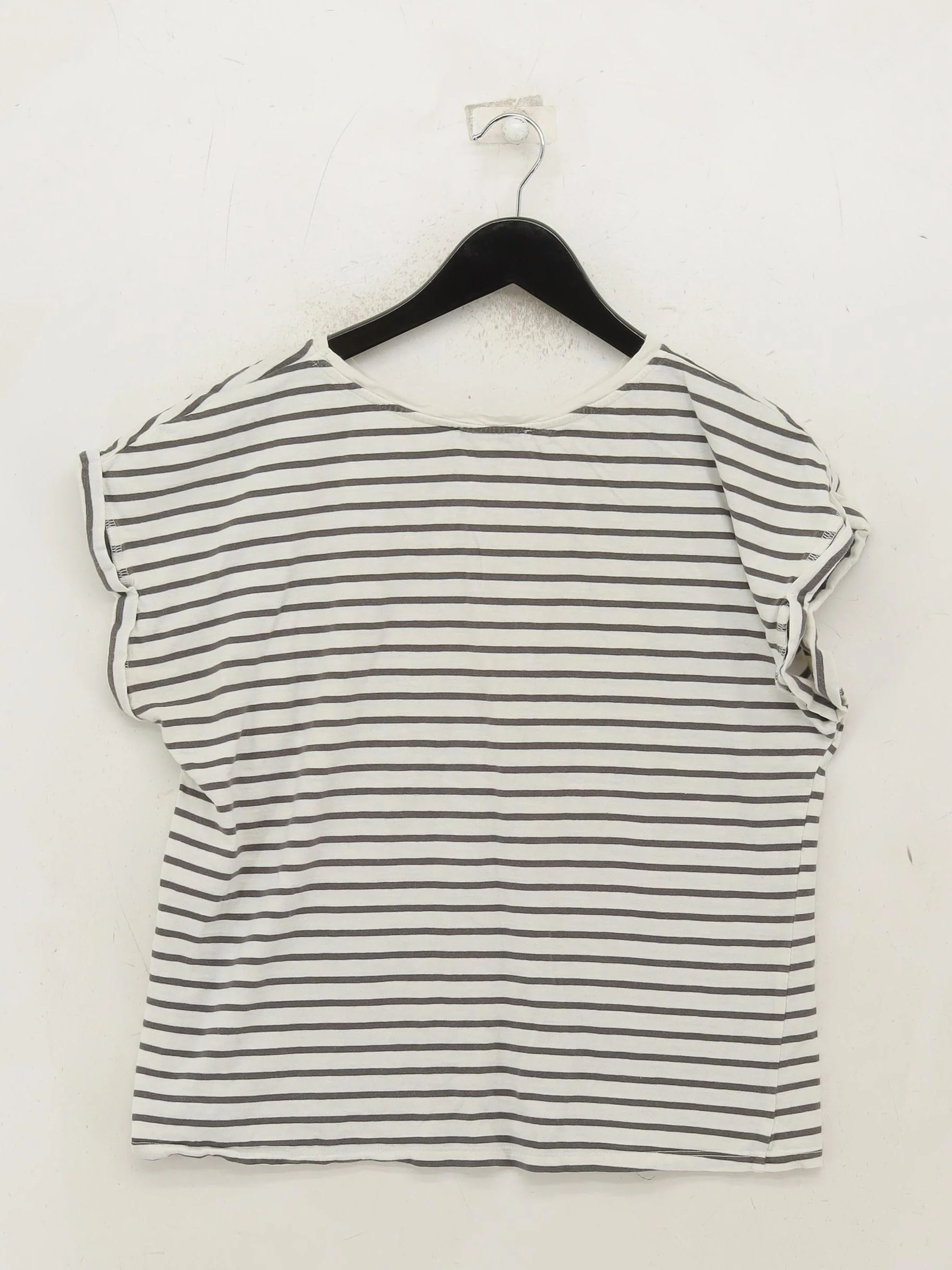 Mint Velvet Women's T-Shirt M White 100% Cotton Basic - Image 2