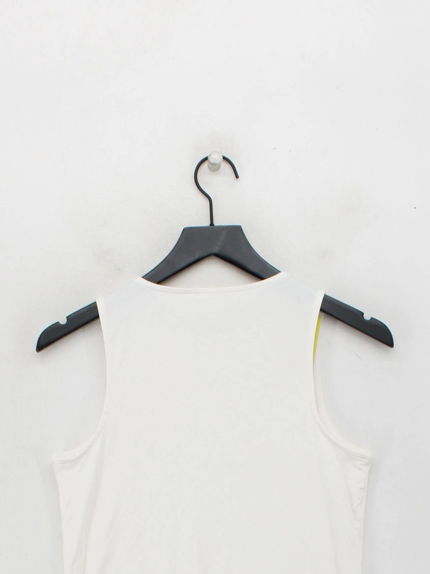 Mint Velvet Women's T-Shirt M White Polyamide with Elastane Basic - Image 2
