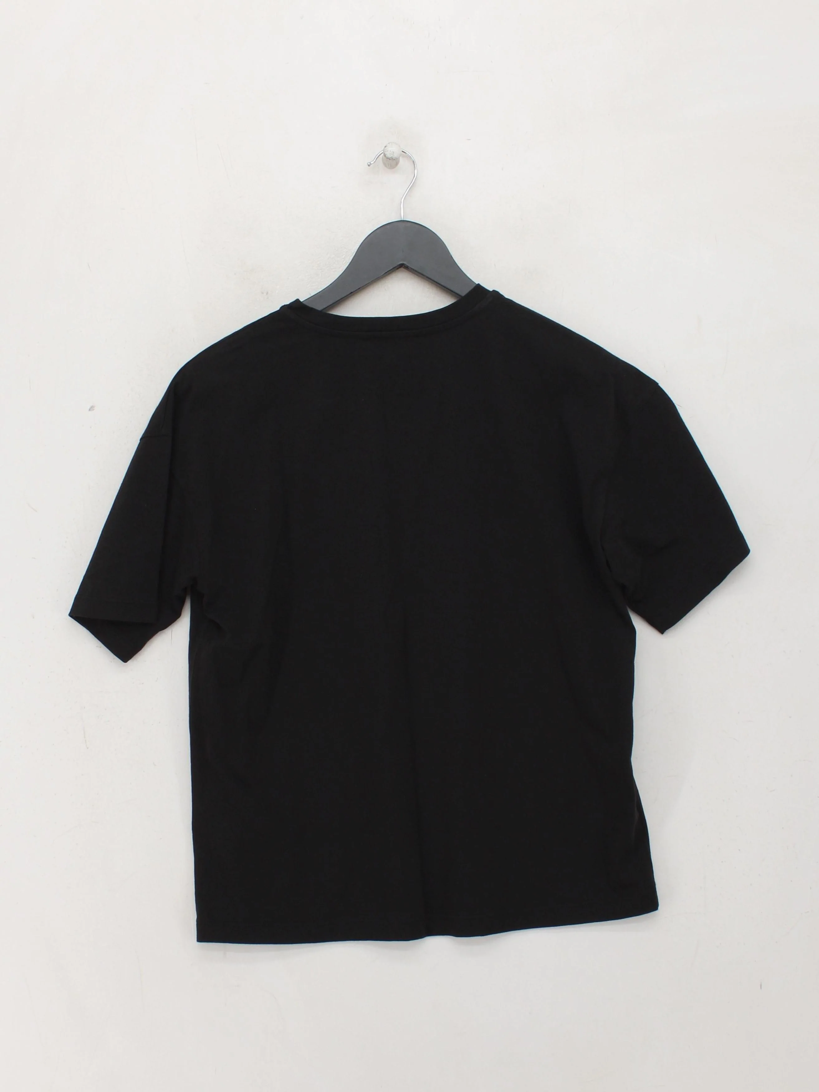 Mint Velvet Women's T-Shirt S Black 100% Cotton Basic - Image 2