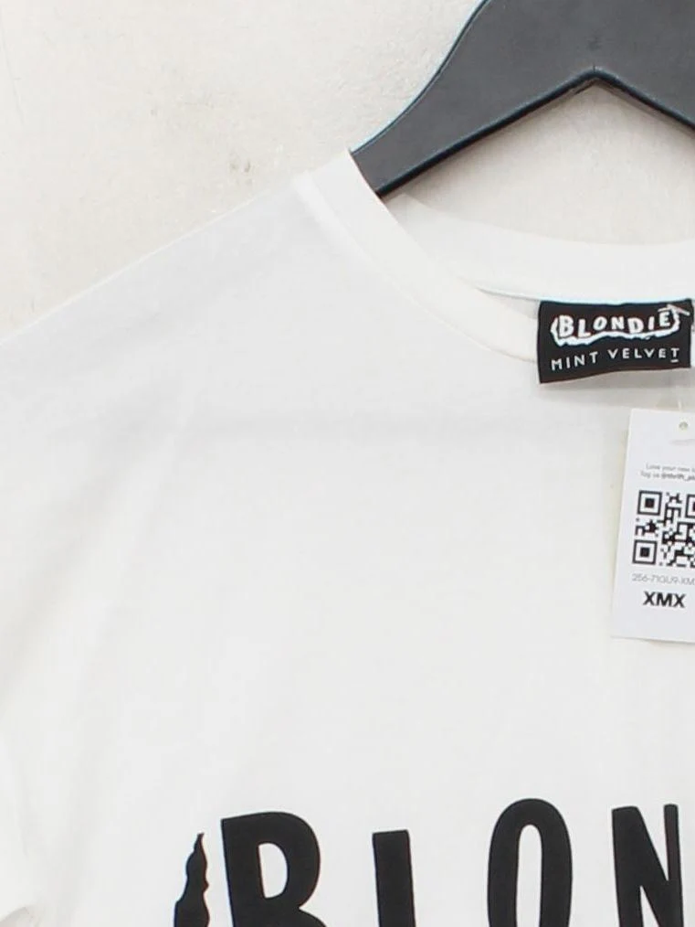 Mint Velvet Women's T-Shirt UK 6 White 100% Other Basic - Image 3