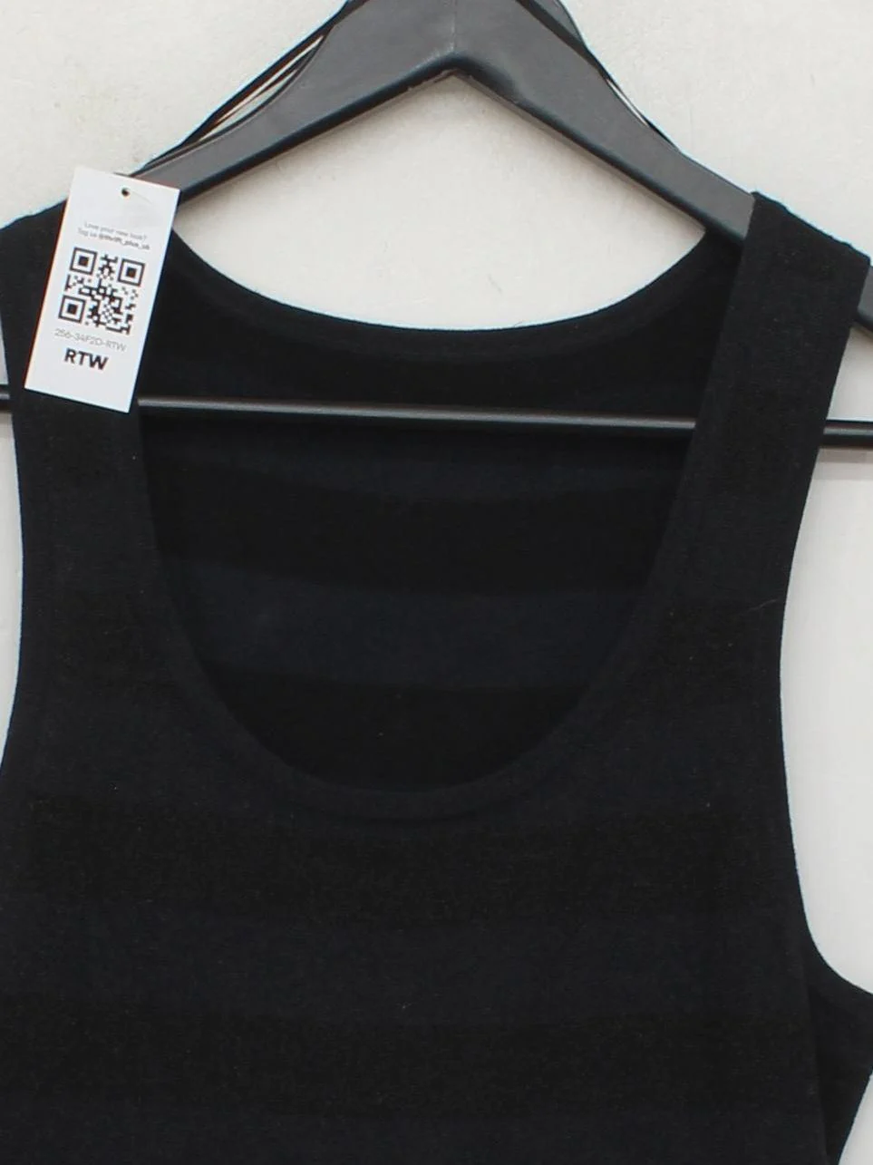 Mint Velvet Women's T-Shirt UK 8 Black Polyester - Image 3