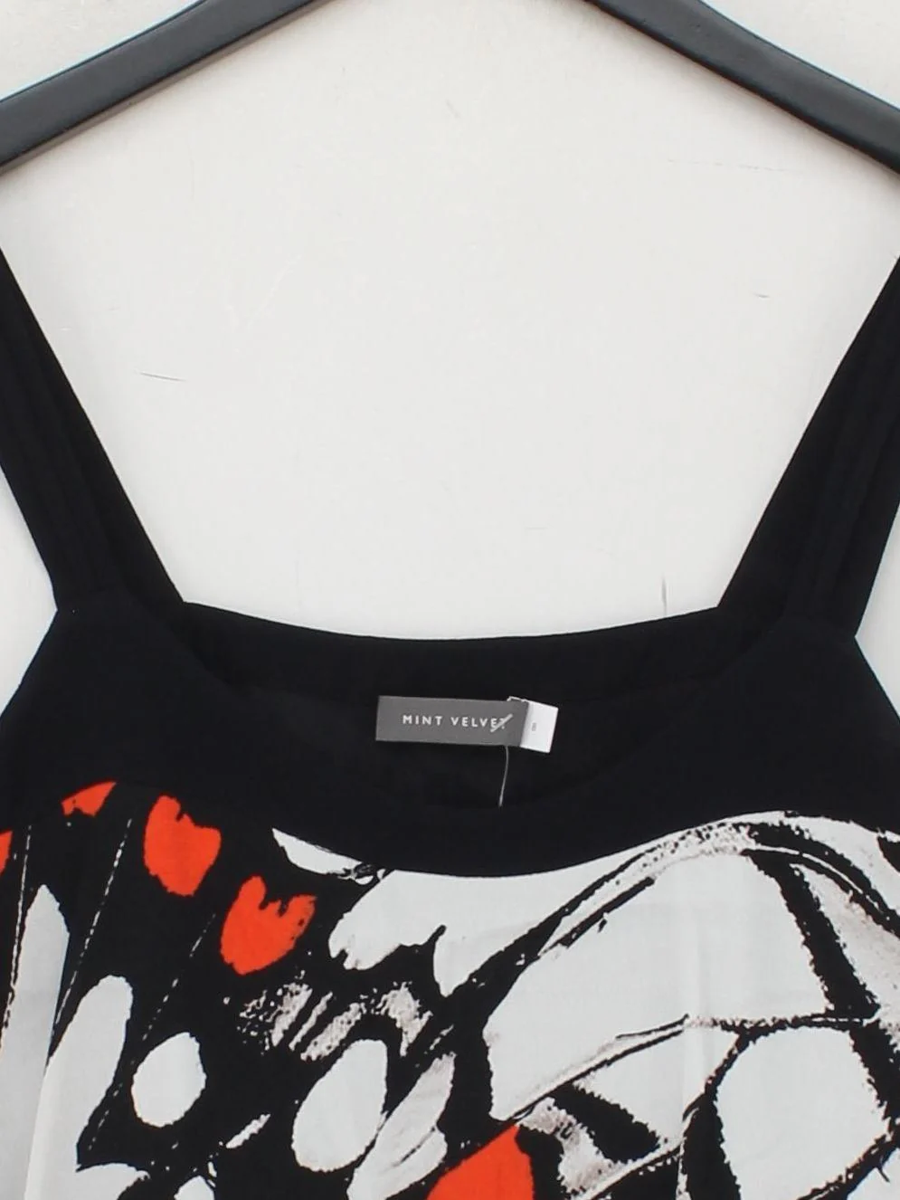 Mint Velvet Women's T-Shirt UK 8 Multi Viscose with Rayon Camisole - Image 3