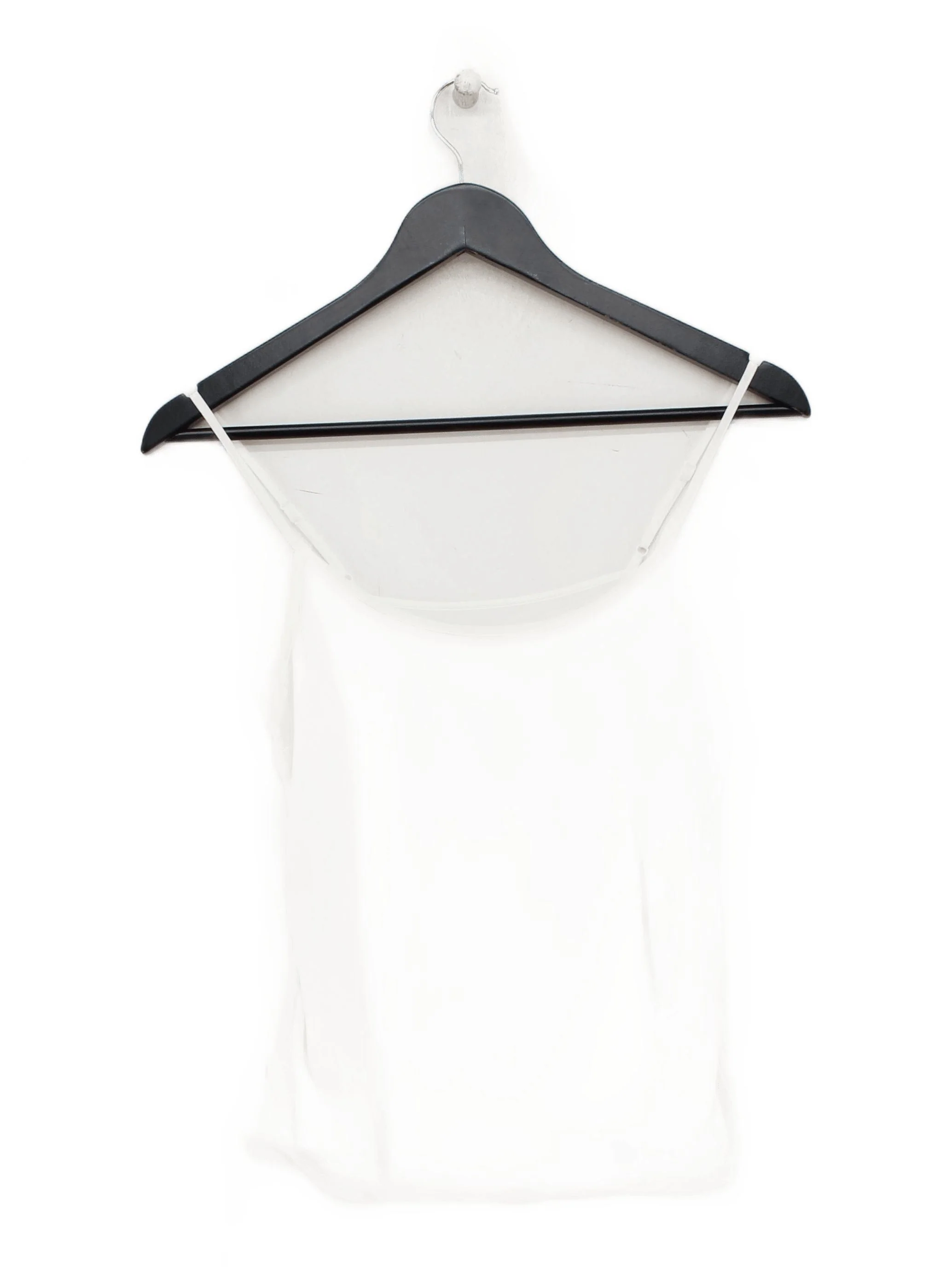 Mint Velvet Women's T-Shirt UK 8 White Viscose with Elastane Camisole