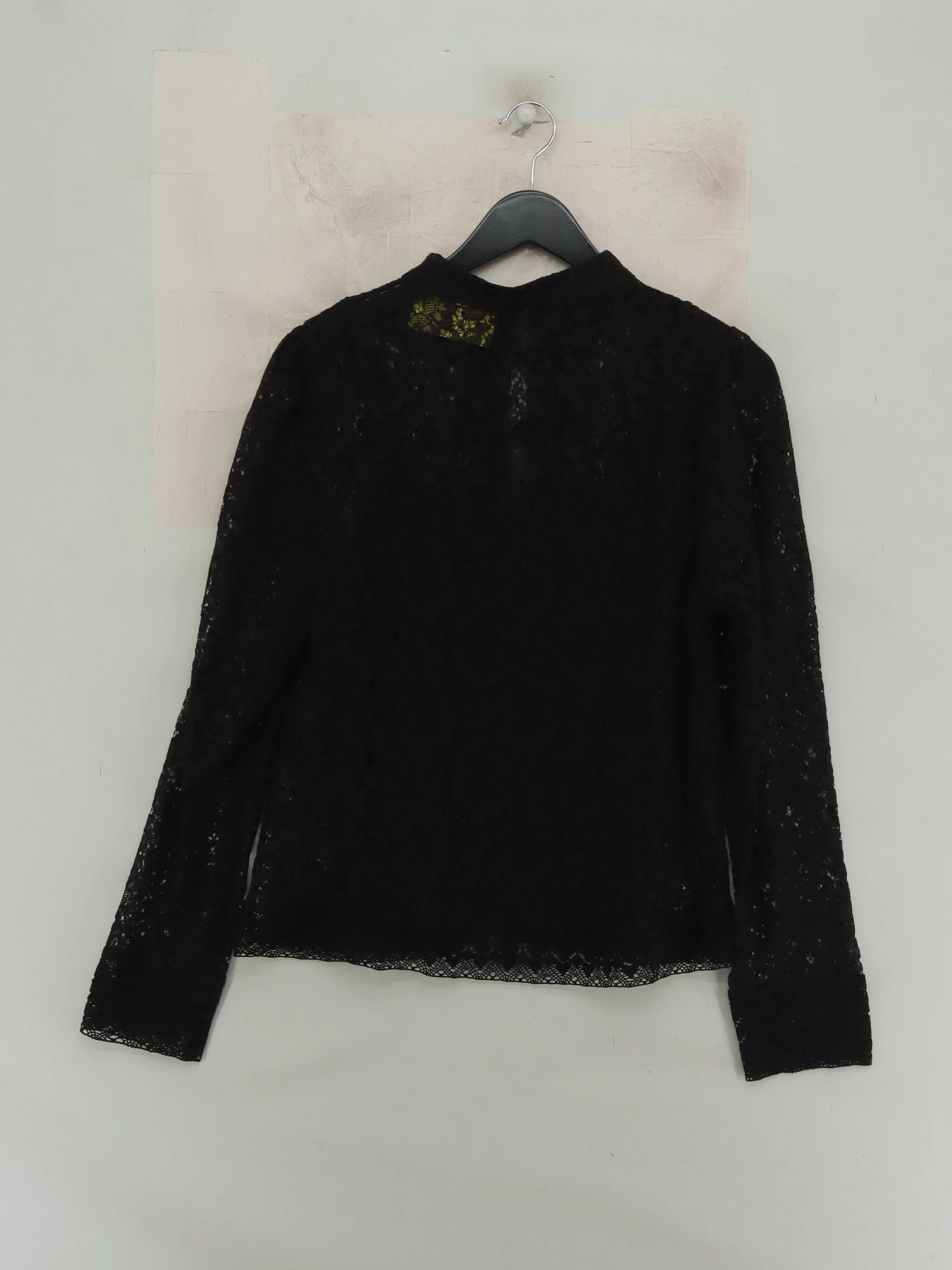 Mint Velvet Women's Top L Black Viscose with Polyester Basic - Image 2