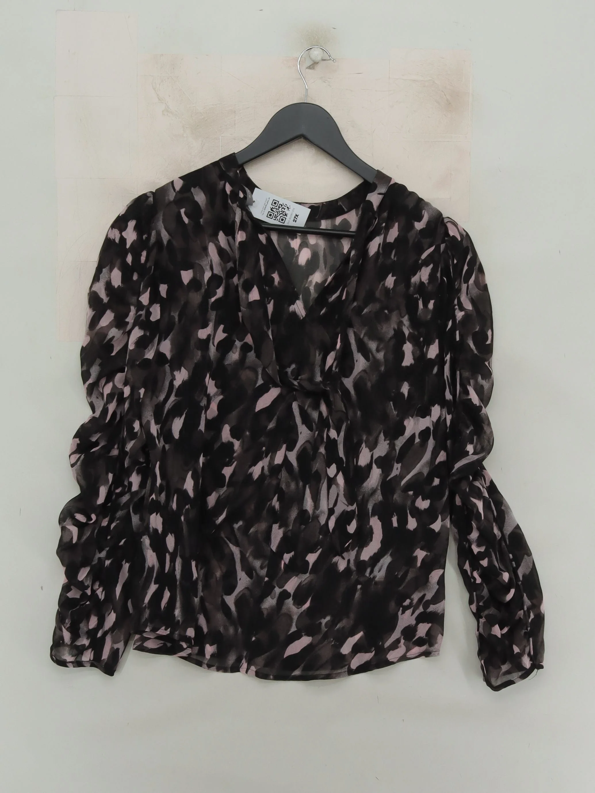 Mint Velvet Women's Top M Black 100% Polyester Basic - Image 2