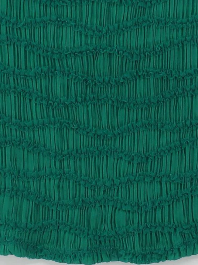 Mint Velvet Women's Top M Green Polyester with Elastane Basic - Image 4