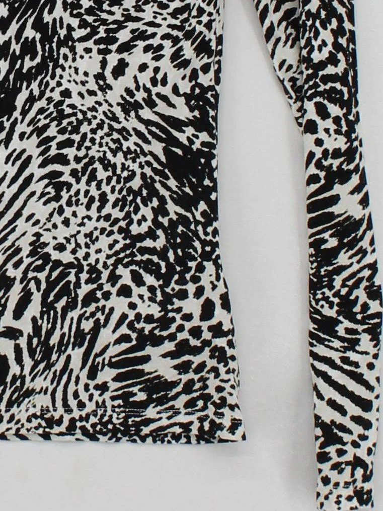 Mint Velvet Women's Top S Multi Viscose with Elastane Basic - Image 4