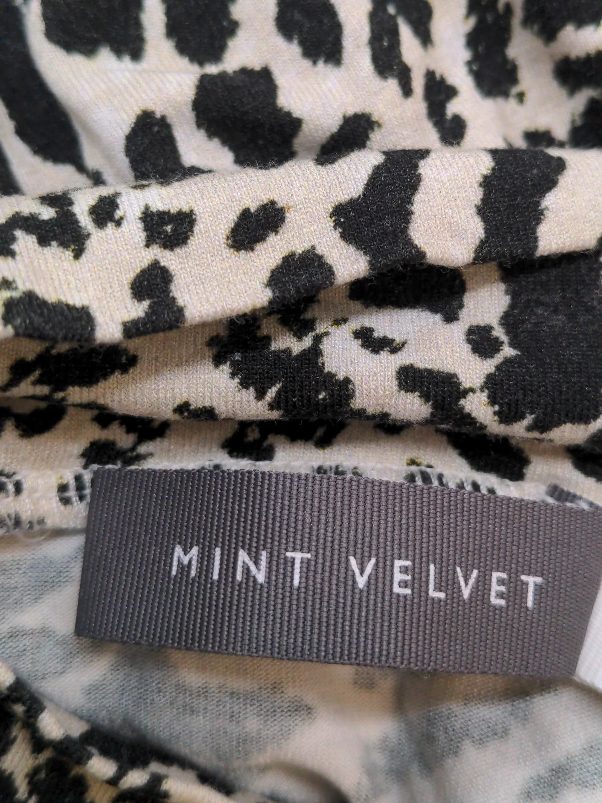 Mint Velvet Women's Top S Multi Viscose with Elastane Basic - Image 5