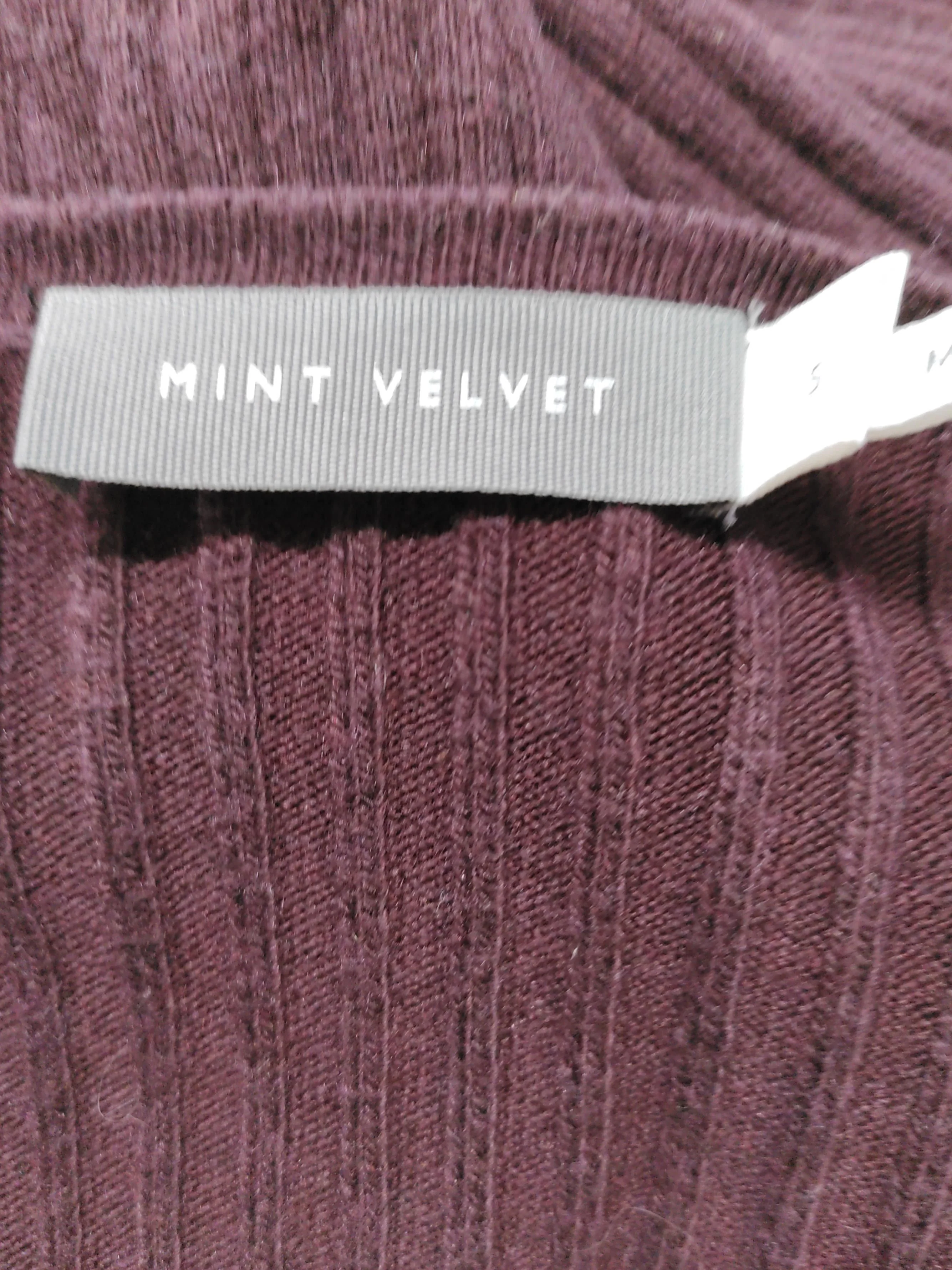 Mint Velvet Women's Top S Red Cotton - Image 5