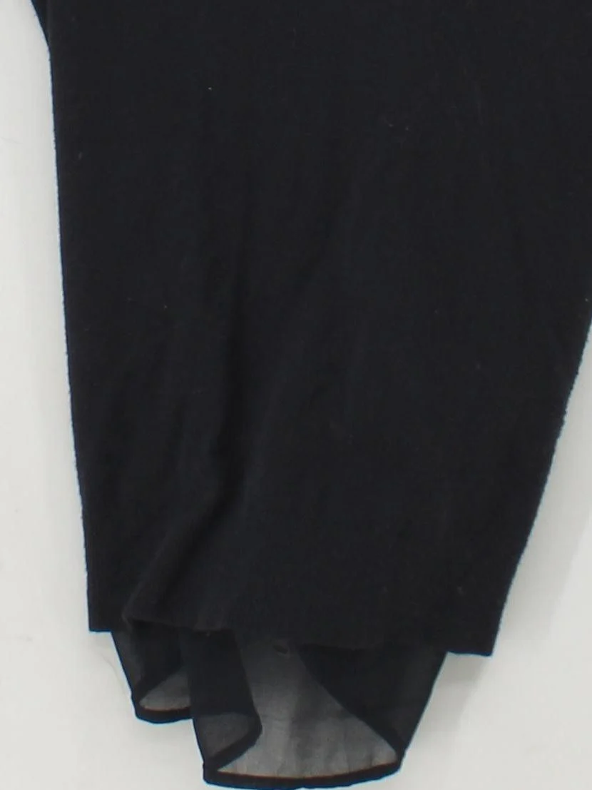 Mint Velvet Women's Top UK 10 Black Viscose with Polyester Basic - Image 4