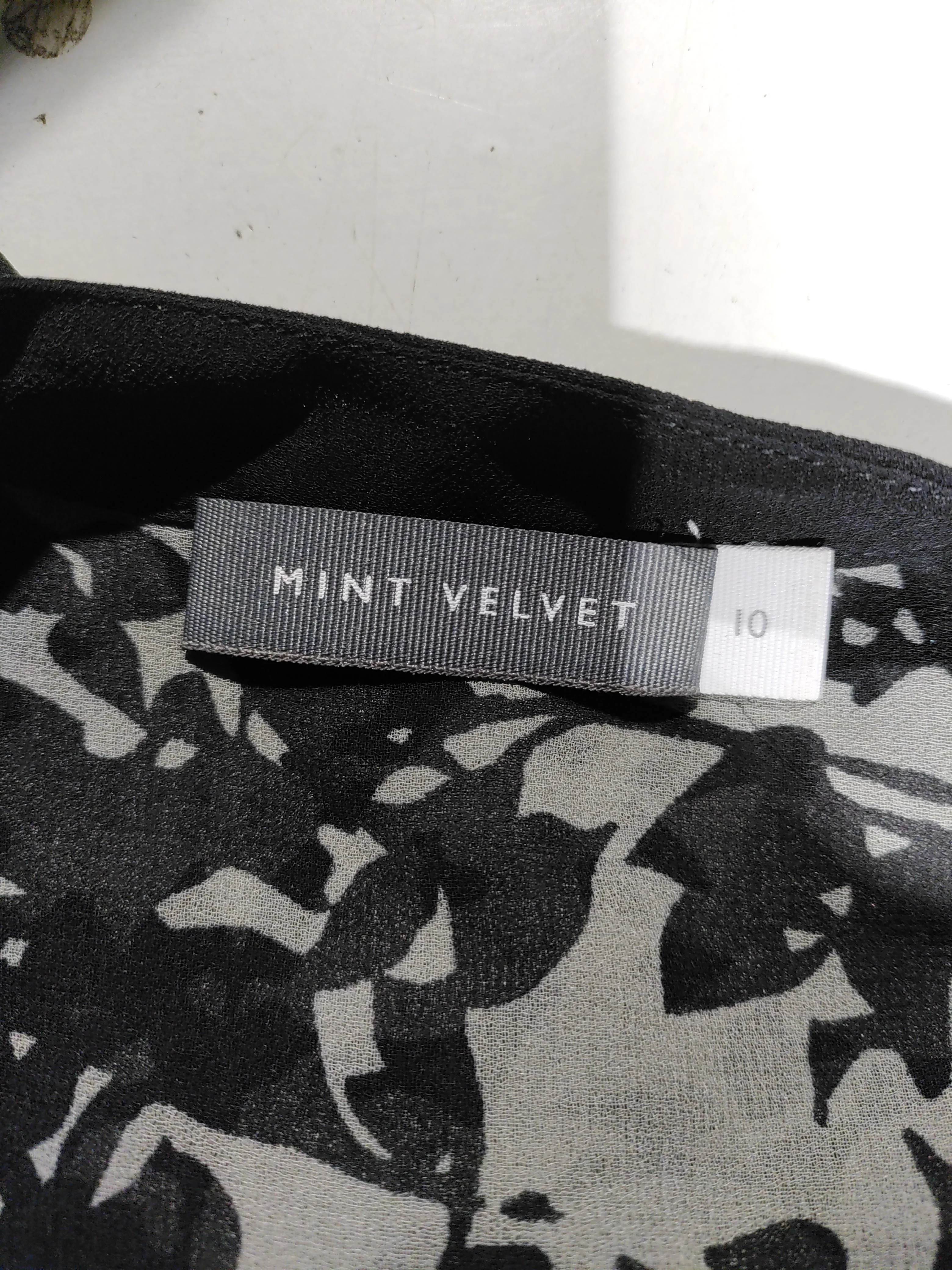 Mint Velvet Women's Top UK 10 Multi 100% Polyester Basic - Image 5