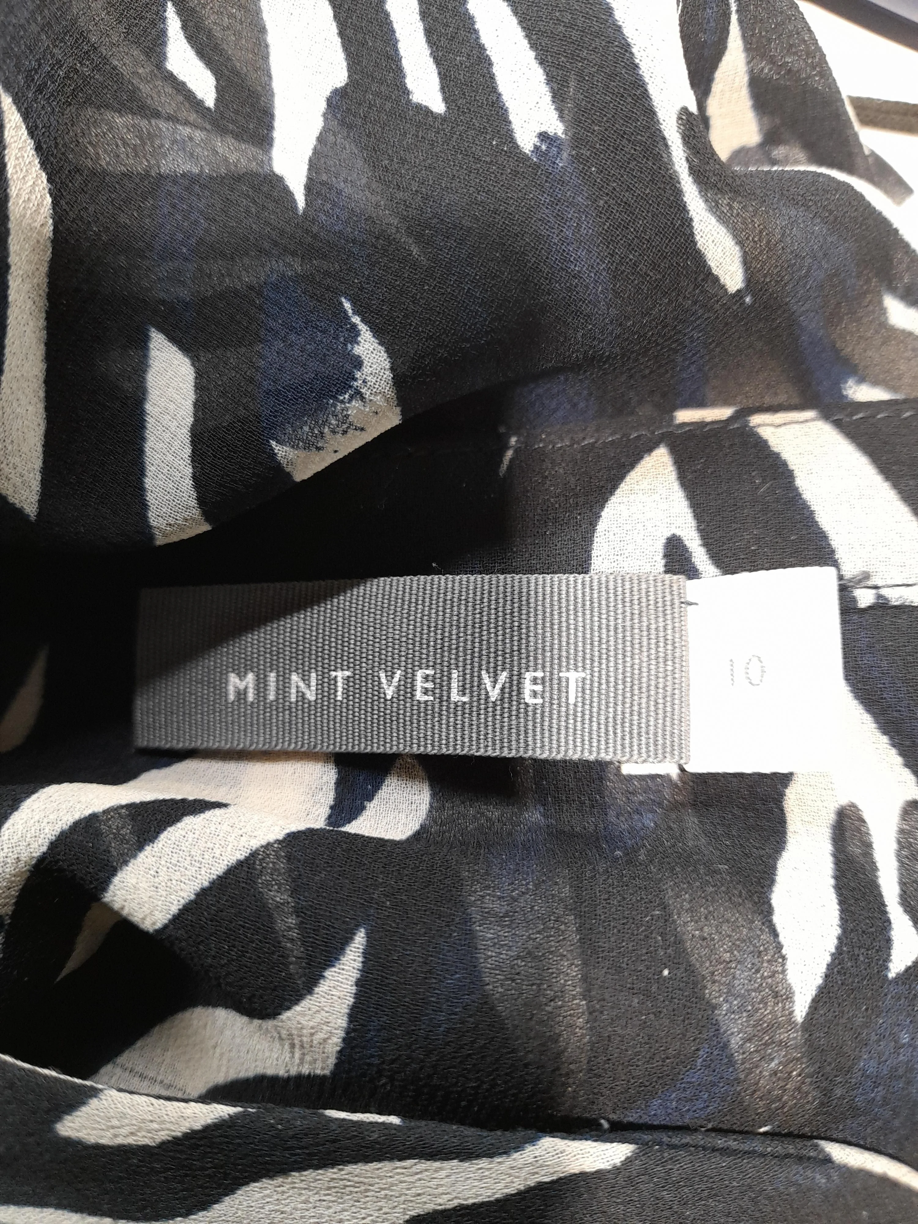 Mint Velvet Women's Top UK 10 Multi 100% Polyester Basic - Image 5