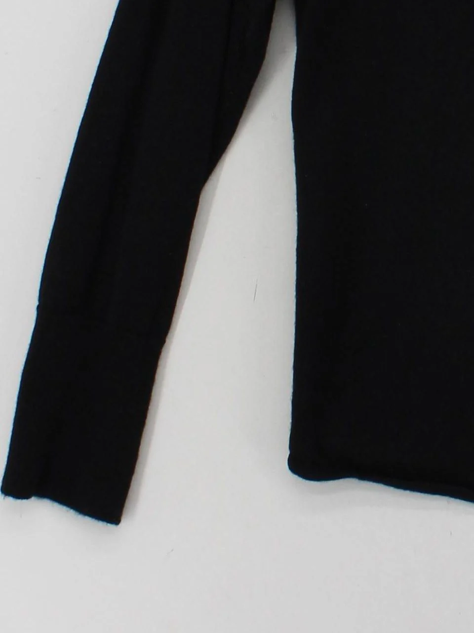 Mint Velvet Women's Top UK 14 Black Wool with Viscose Basic - Image 4