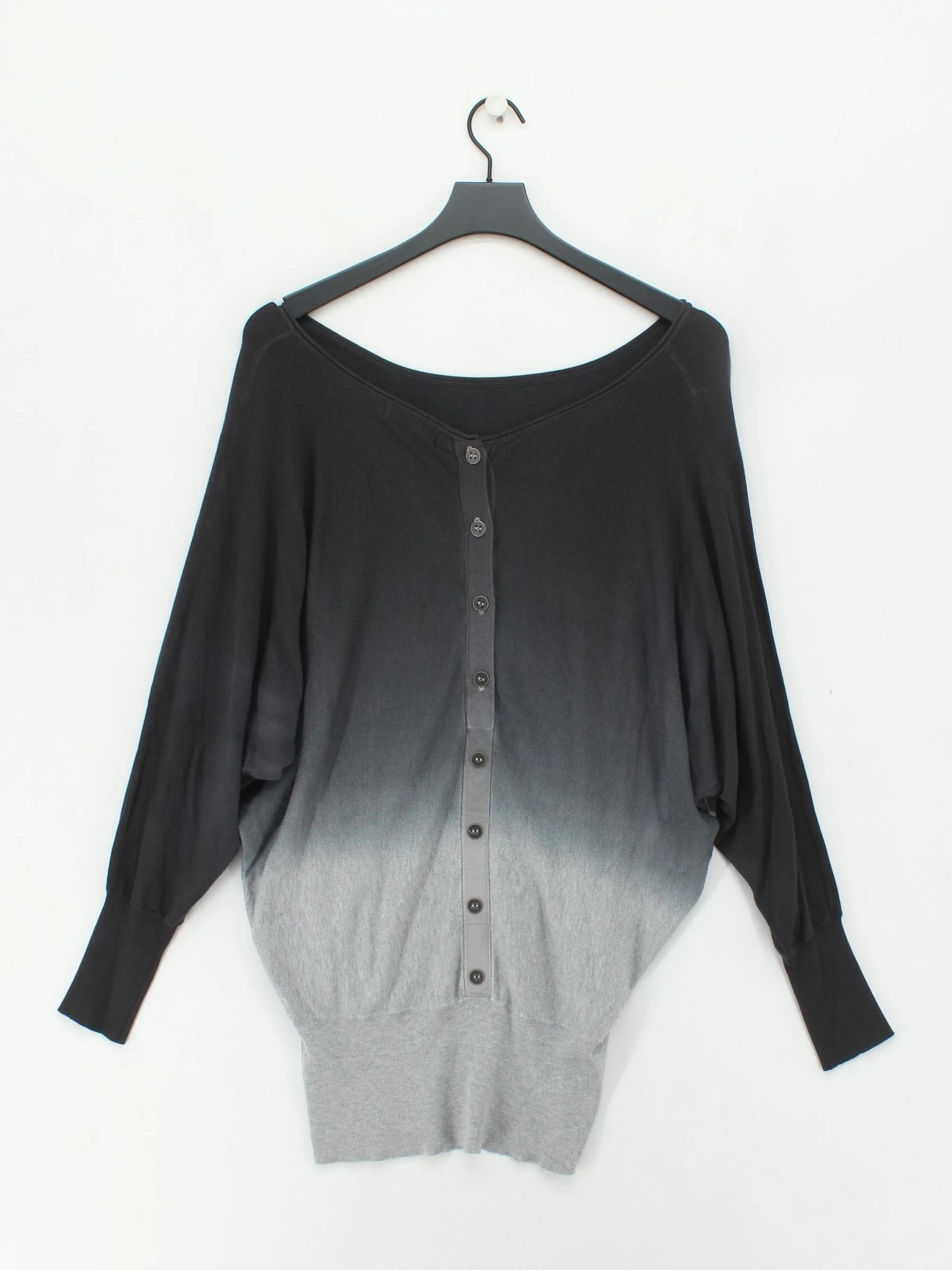 Mint Velvet Women's Top UK 18 Multi 100% Other Long Sleeve V-Neck Basic - Image 2