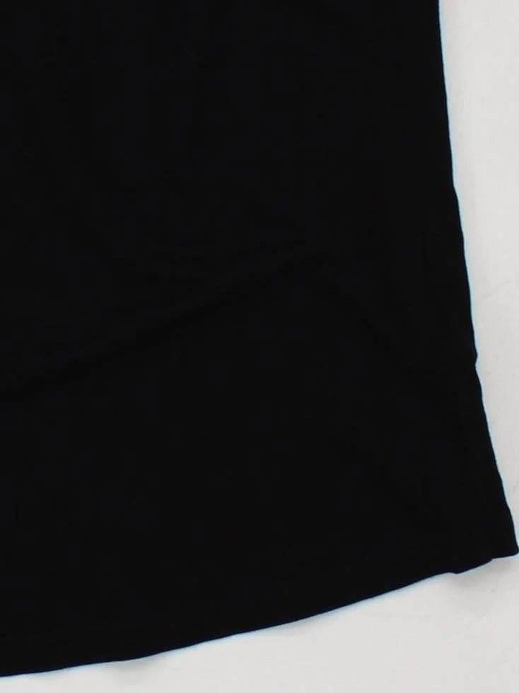 Mint Velvet Women's Top UK 6 Black 100% Viscose Short Sleeve Round Neck Basic - Image 4