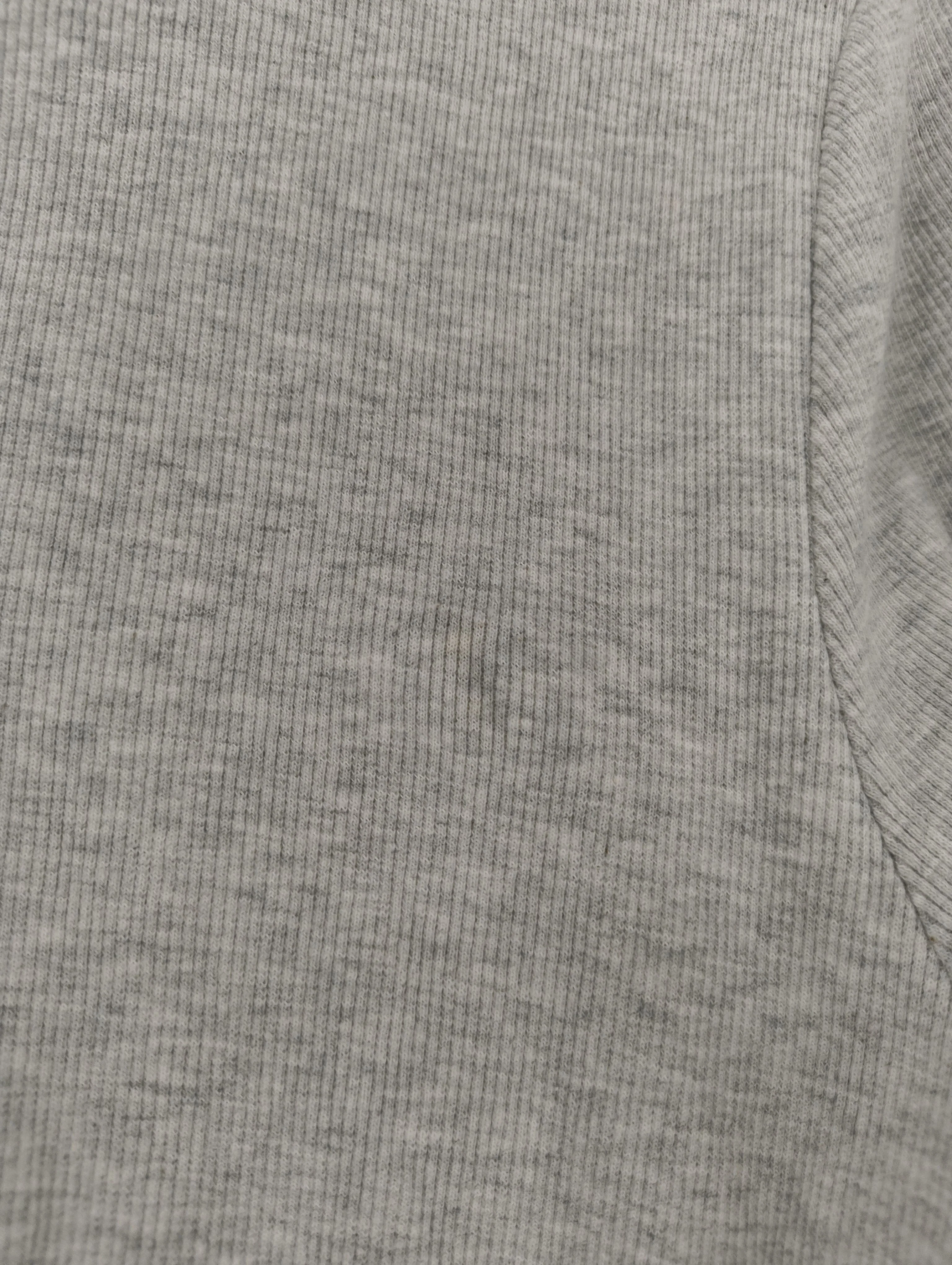 Mint Velvet Women's Top XL Grey Cotton with Polyester, Elastane Jersey - Image 5