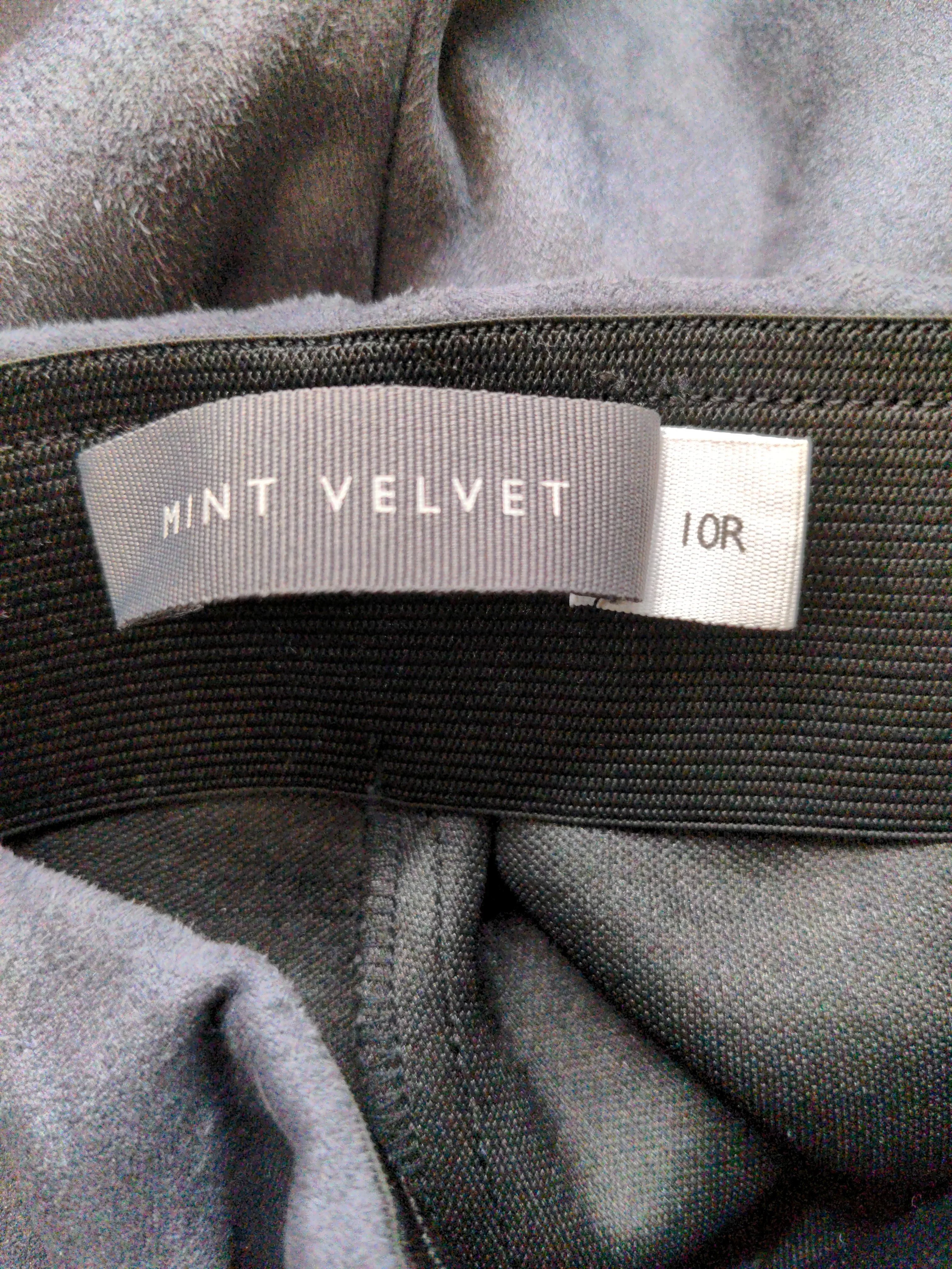 Mint Velvet Women's Trousers UK 10 Grey Polyester with Elastane Skinny Chino - Image 5