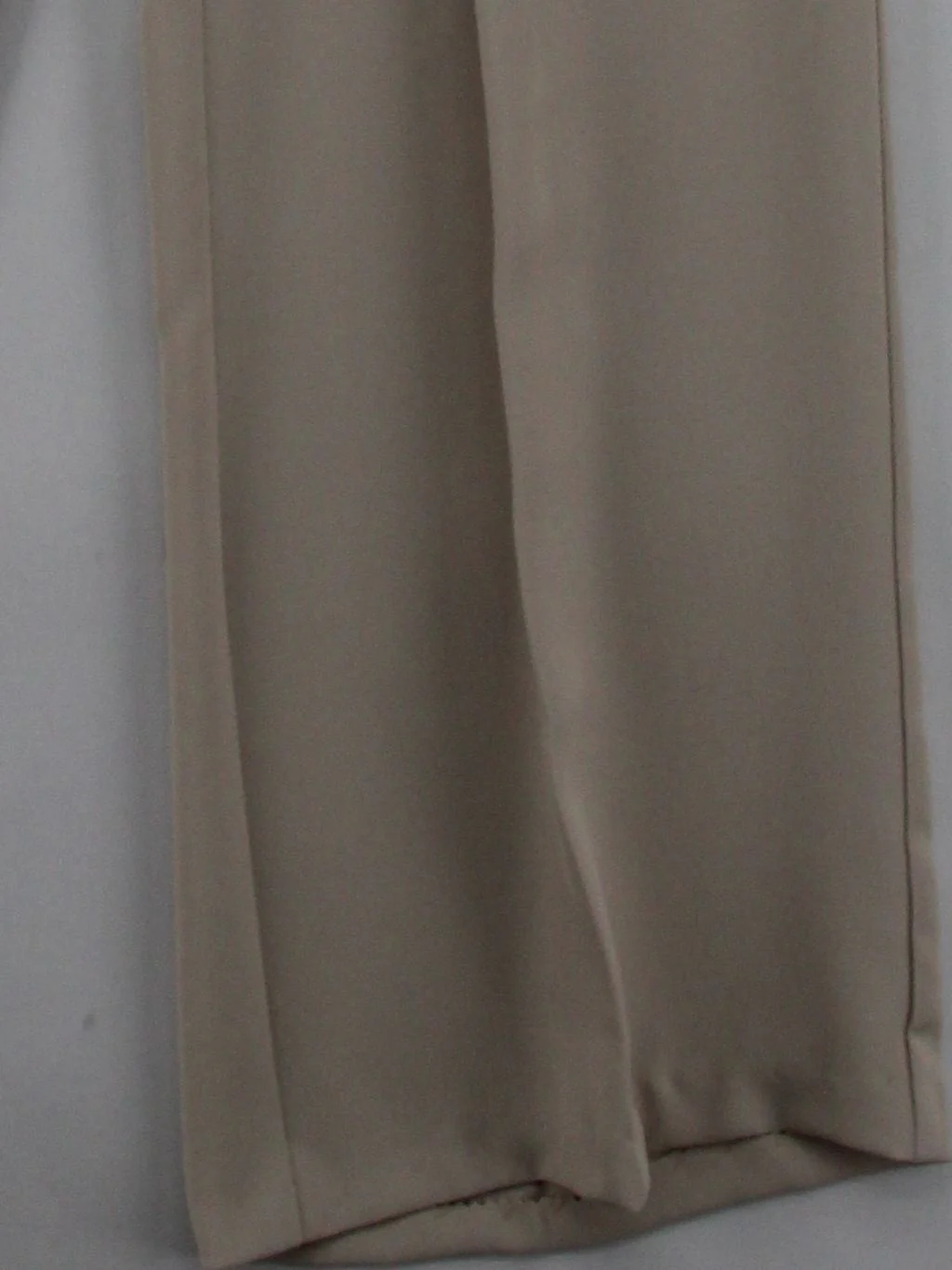Mint Velvet Women's Trousers UK 12 Cream 100% Polyester Wide-Leg Chino - Image 4