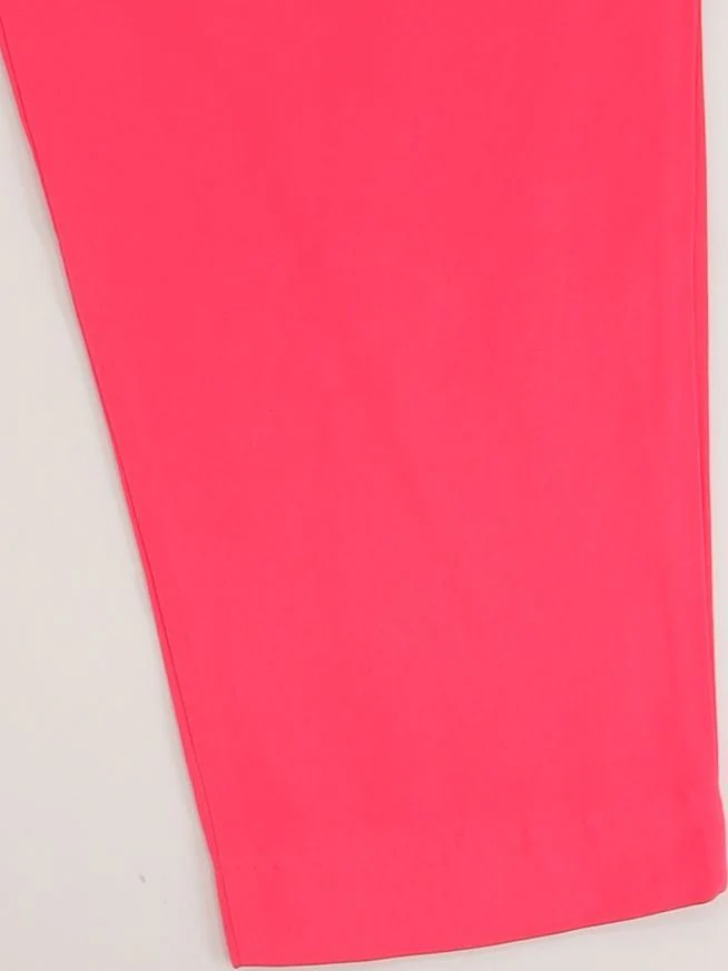 Mint Velvet Women's Trousers UK 12 Pink Viscose with Polyester Tapered Chino - Image 4