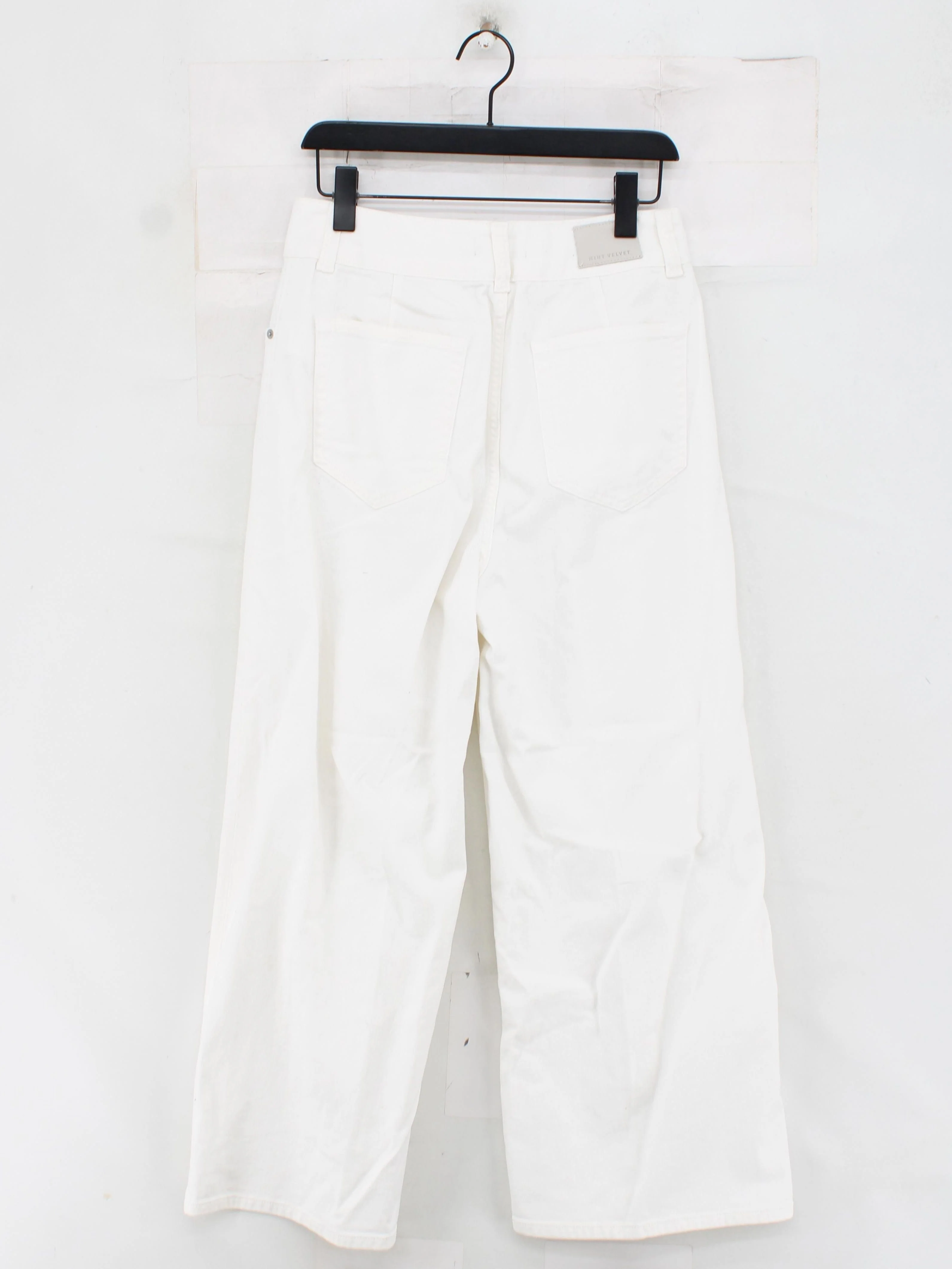 Mint Velvet Women's Trousers UK 14 White Cotton New with tags - Image 2