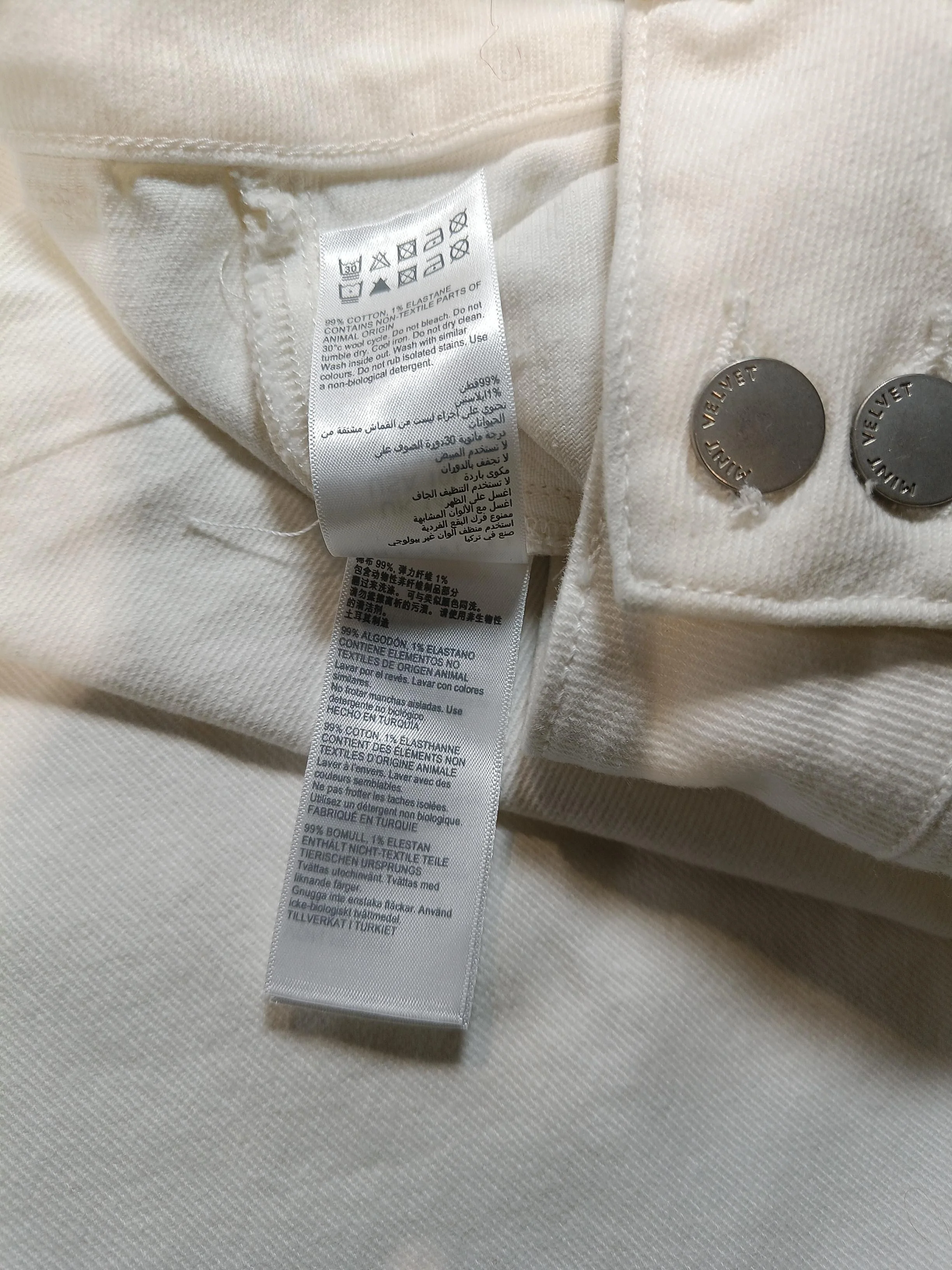 Mint Velvet Women's Trousers UK 14 White Cotton New with tags - Image 6