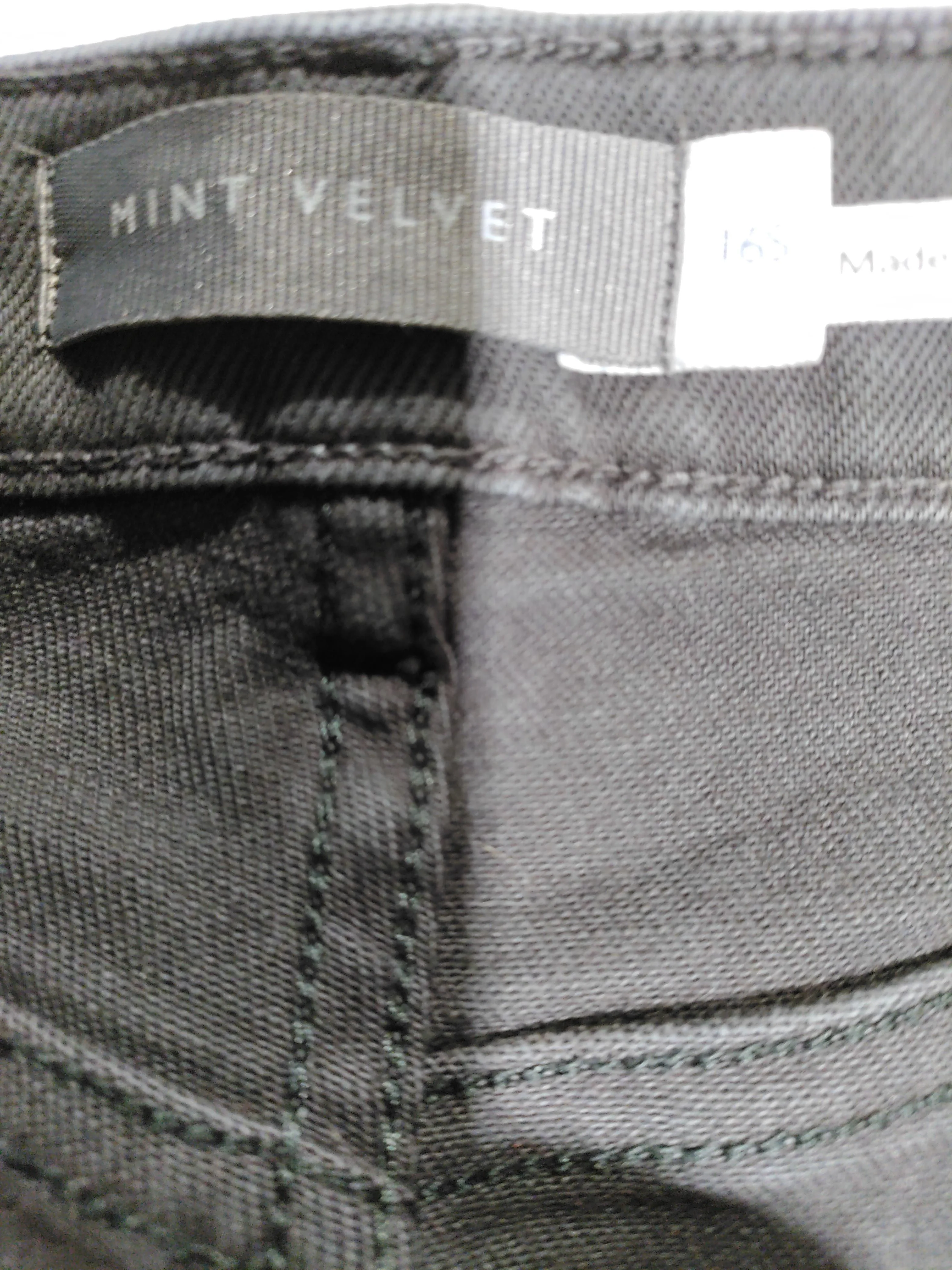 Mint Velvet Women's Trousers UK 16 Grey Cotton with Elastane, Animal Fur Cargo - Image 7