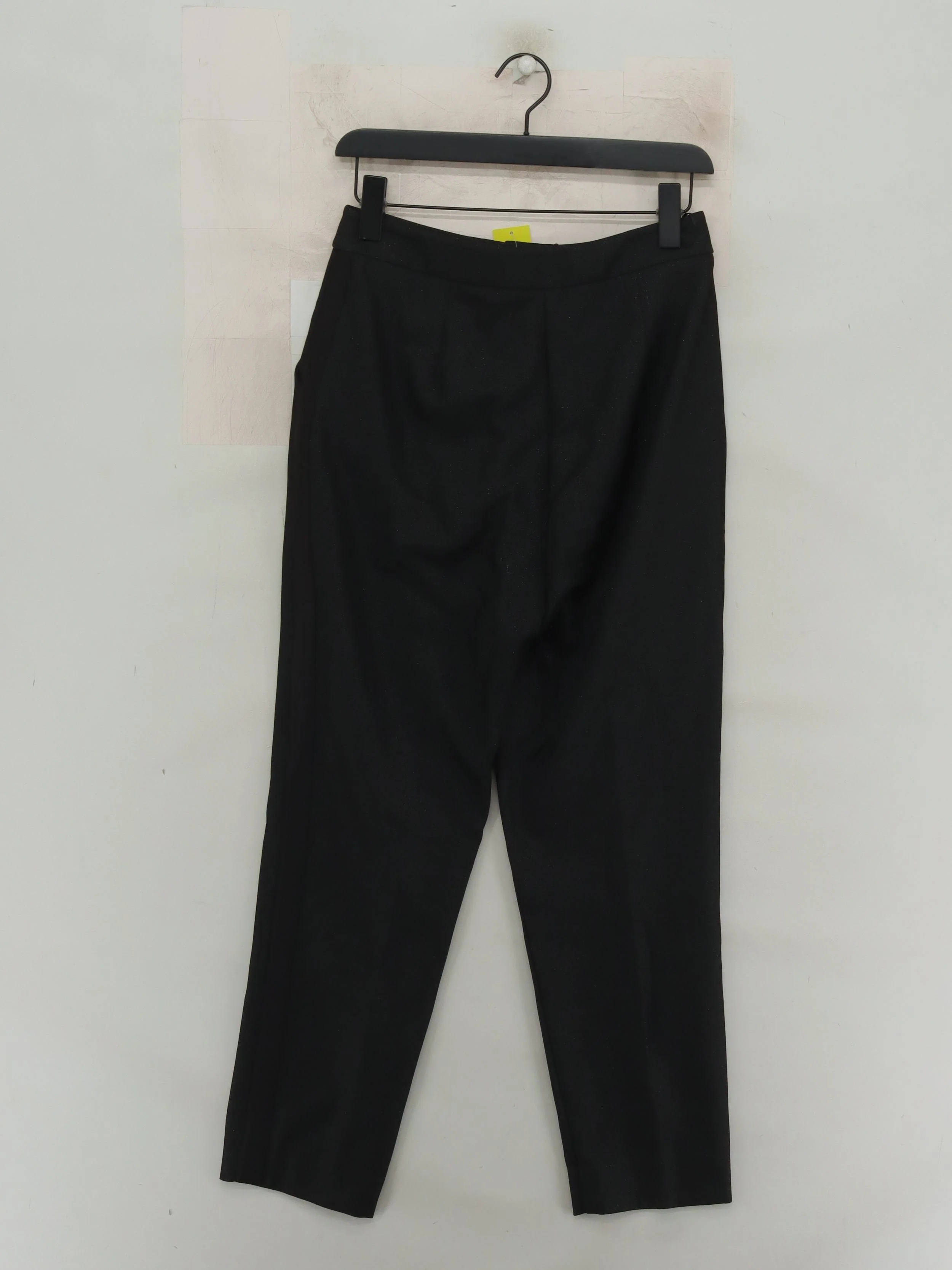 Mint Velvet Women's Trousers UK 8 Black 100% Other Straight Chino - Image 2